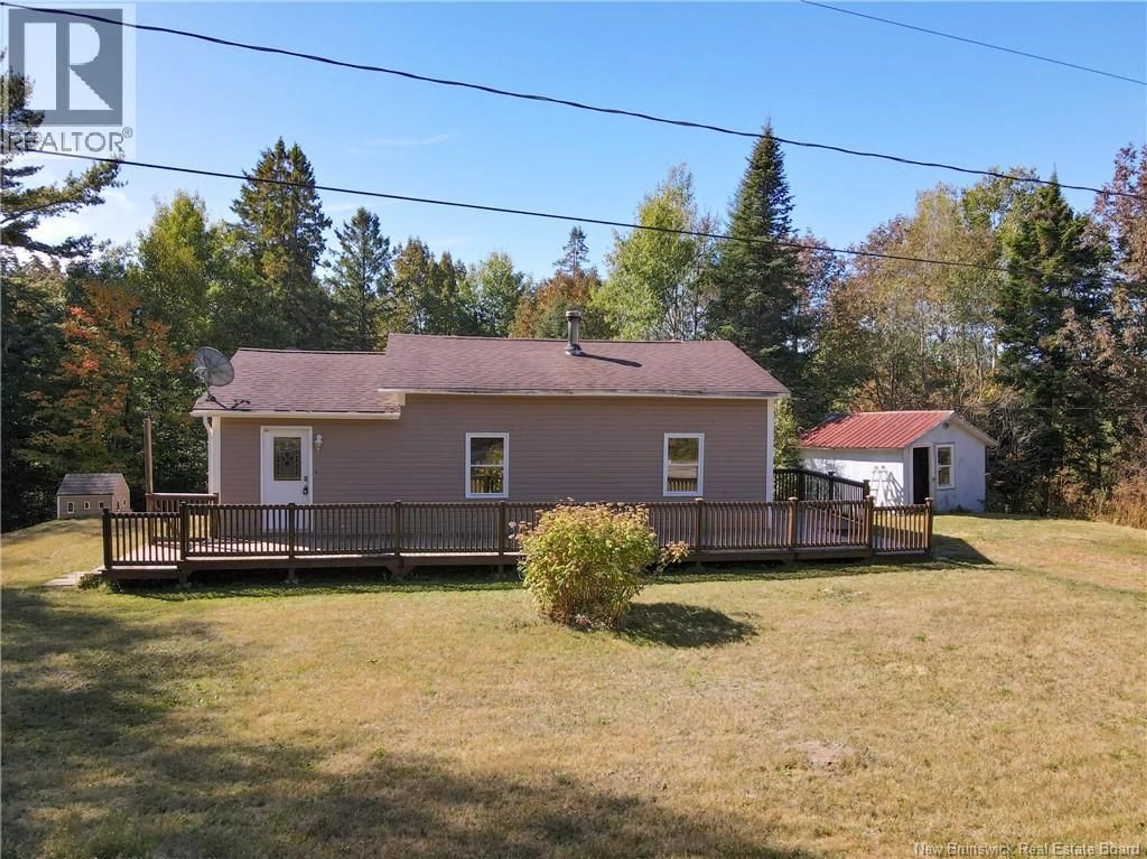 A pic from outside/outdoor area/front of a property/back of a property/a pic from drone, unknown for 529 MILL BROOK ROAD, New Line Road New Brunswick E4E4R7