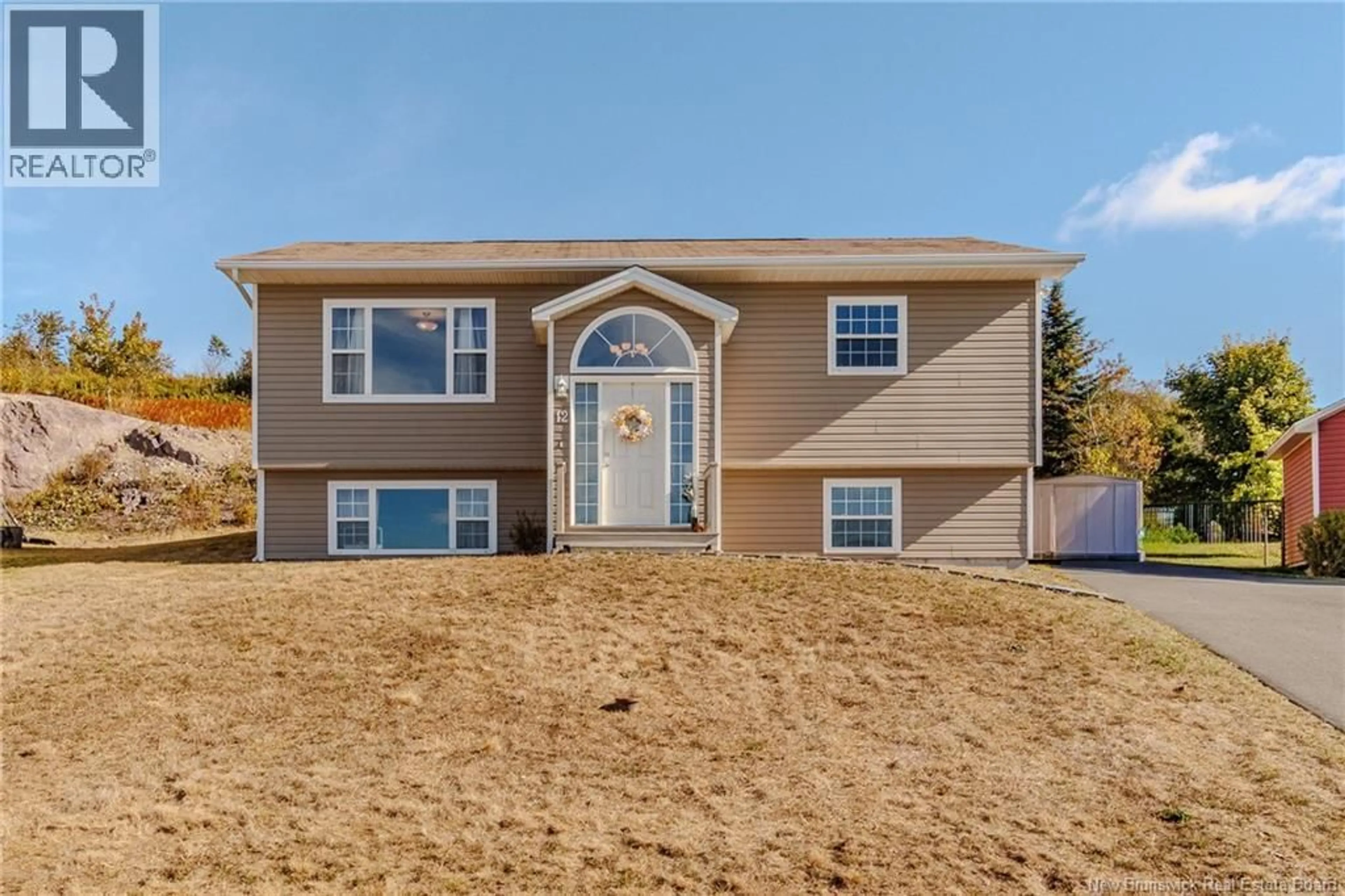 Home with vinyl exterior material, water/lake/river/ocean view for 12 REBA ROAD, Saint John New Brunswick E2J0G5