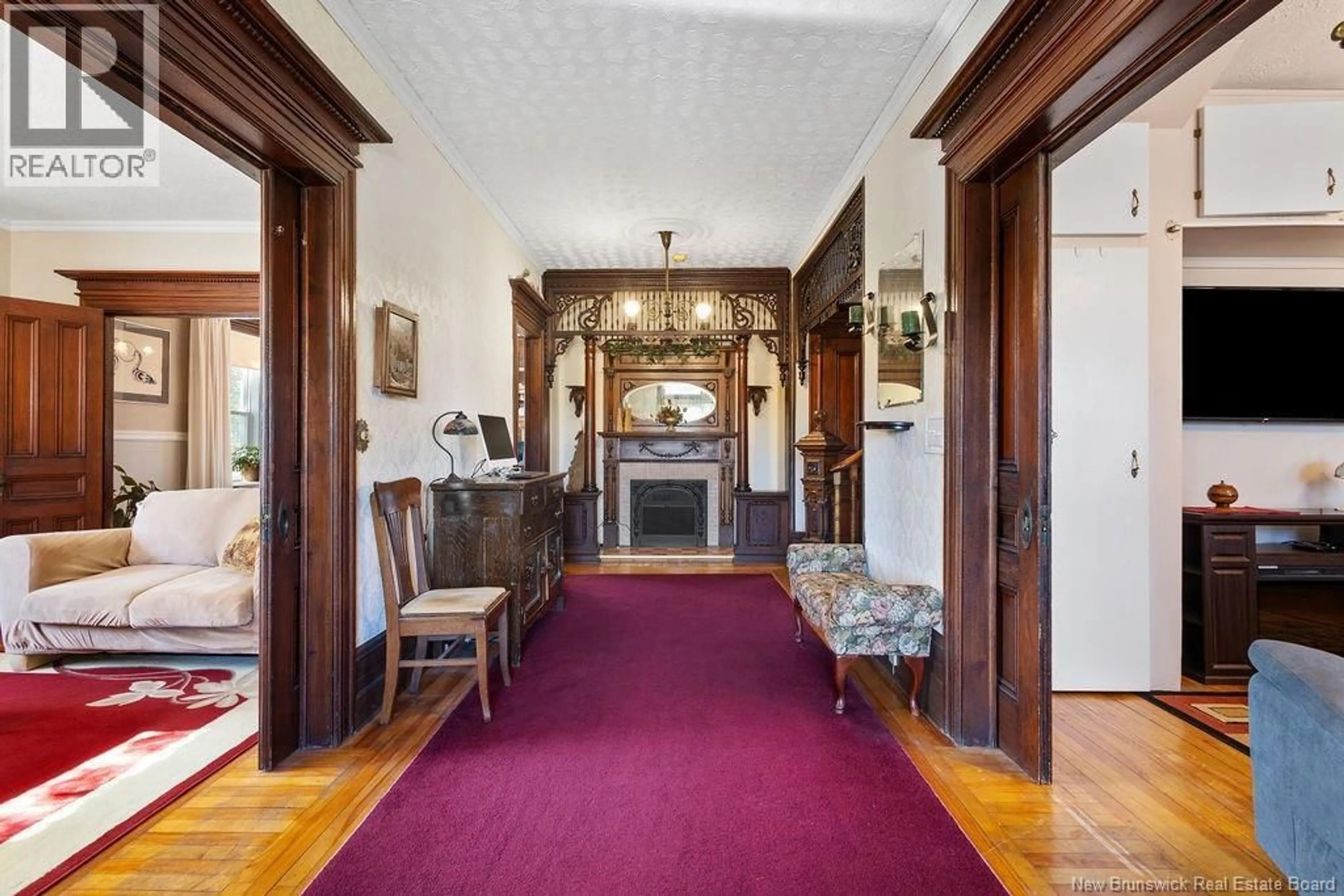 Indoor foyer for 215 REGENT STREET, Miramichi New Brunswick E1V2M9