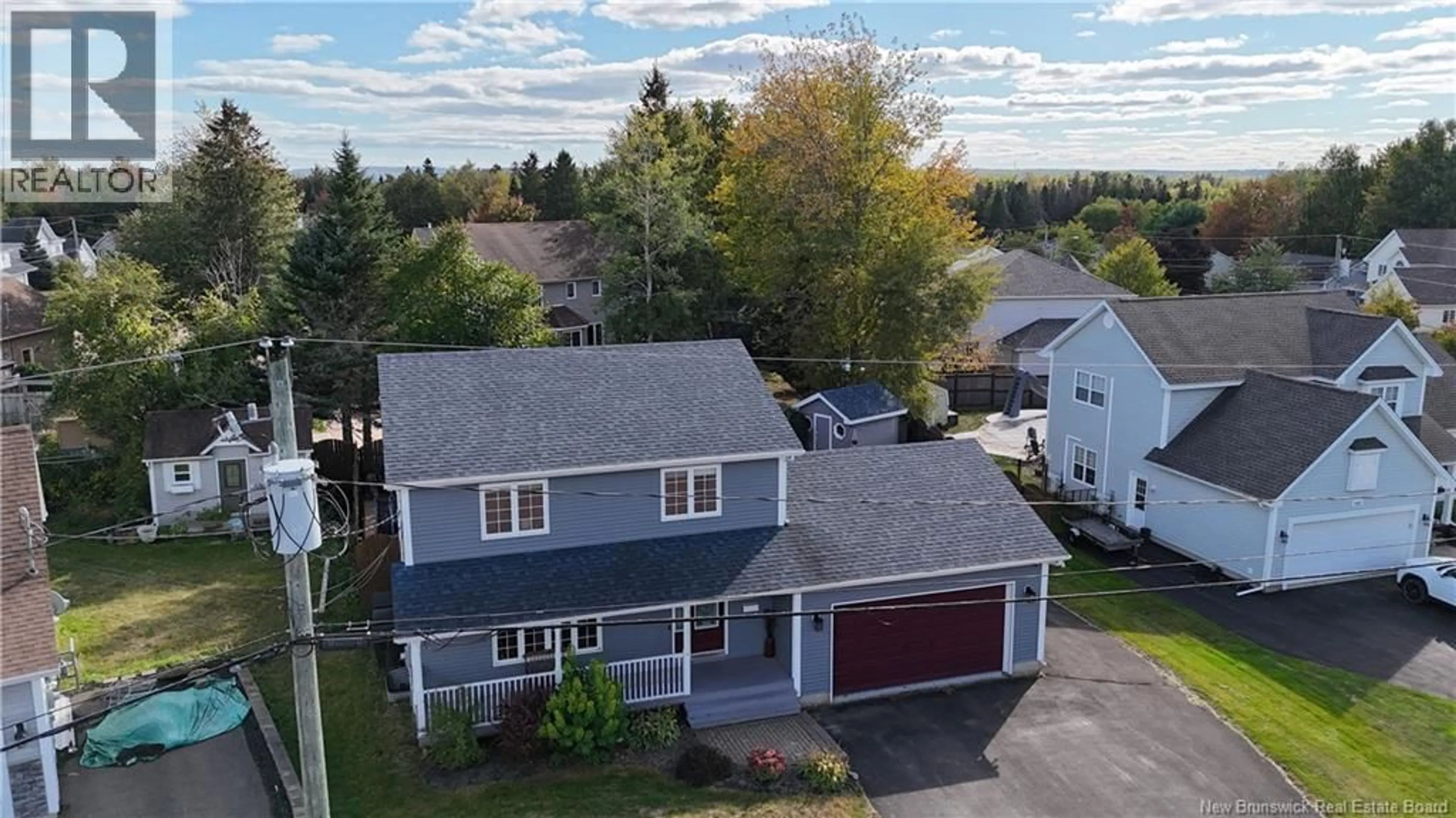 A pic from outside/outdoor area/front of a property/back of a property/a pic from drone, street for 1026 BARACHOIS STREET, Dieppe New Brunswick E1A7S8