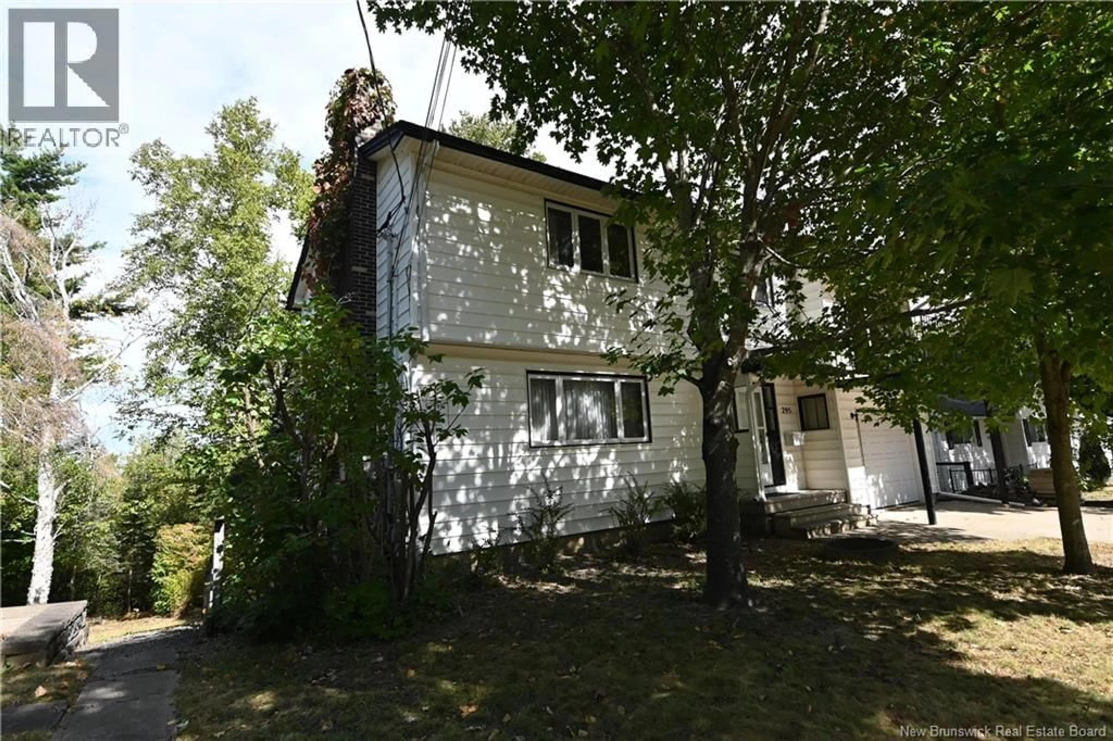 A pic from outside/outdoor area/front of a property/back of a property/a pic from drone, street for 295 MONTGOMERY STREET, Fredericton New Brunswick E3B2X2