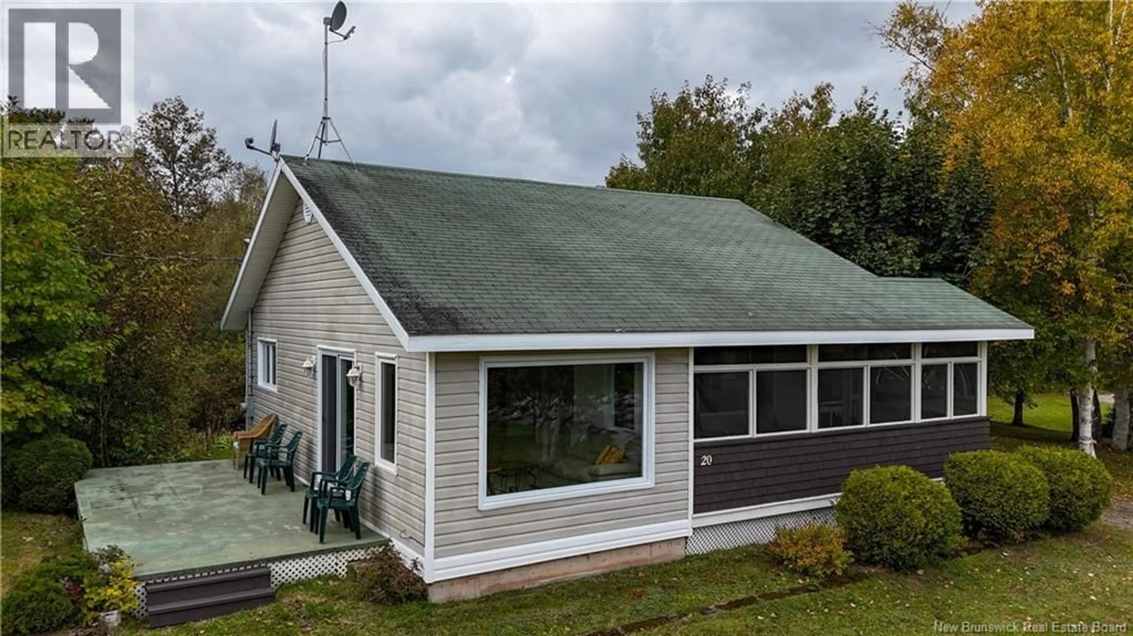 Home with vinyl exterior material, building for 20 CARON LANE, DSL de Drummond/DSL of Drummond New Brunswick E7G1K4