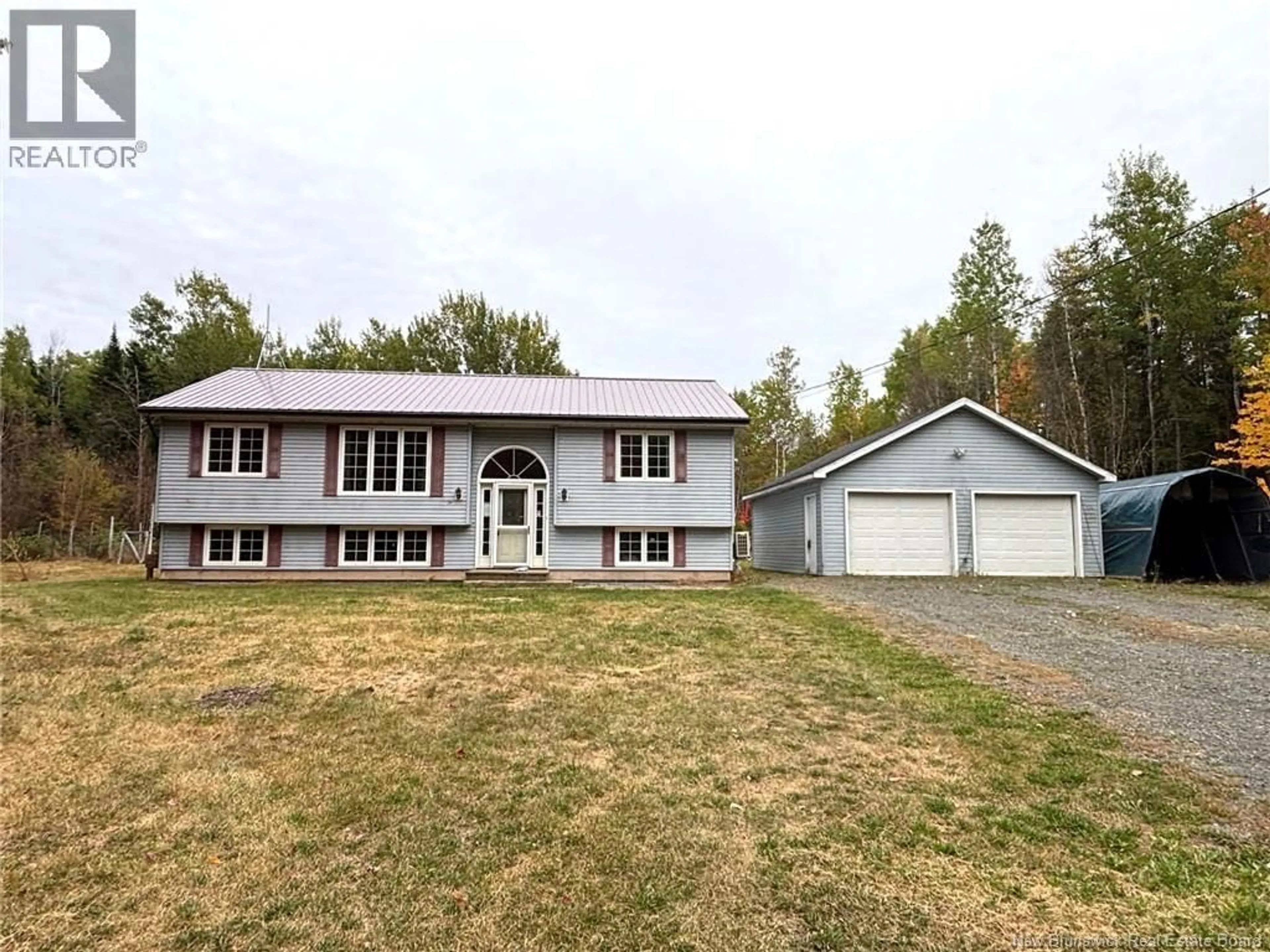A pic from outside/outdoor area/front of a property/back of a property/a pic from drone, street for 46884 HOMESTEAD ROAD, Steeves Mountain New Brunswick E1G4P1