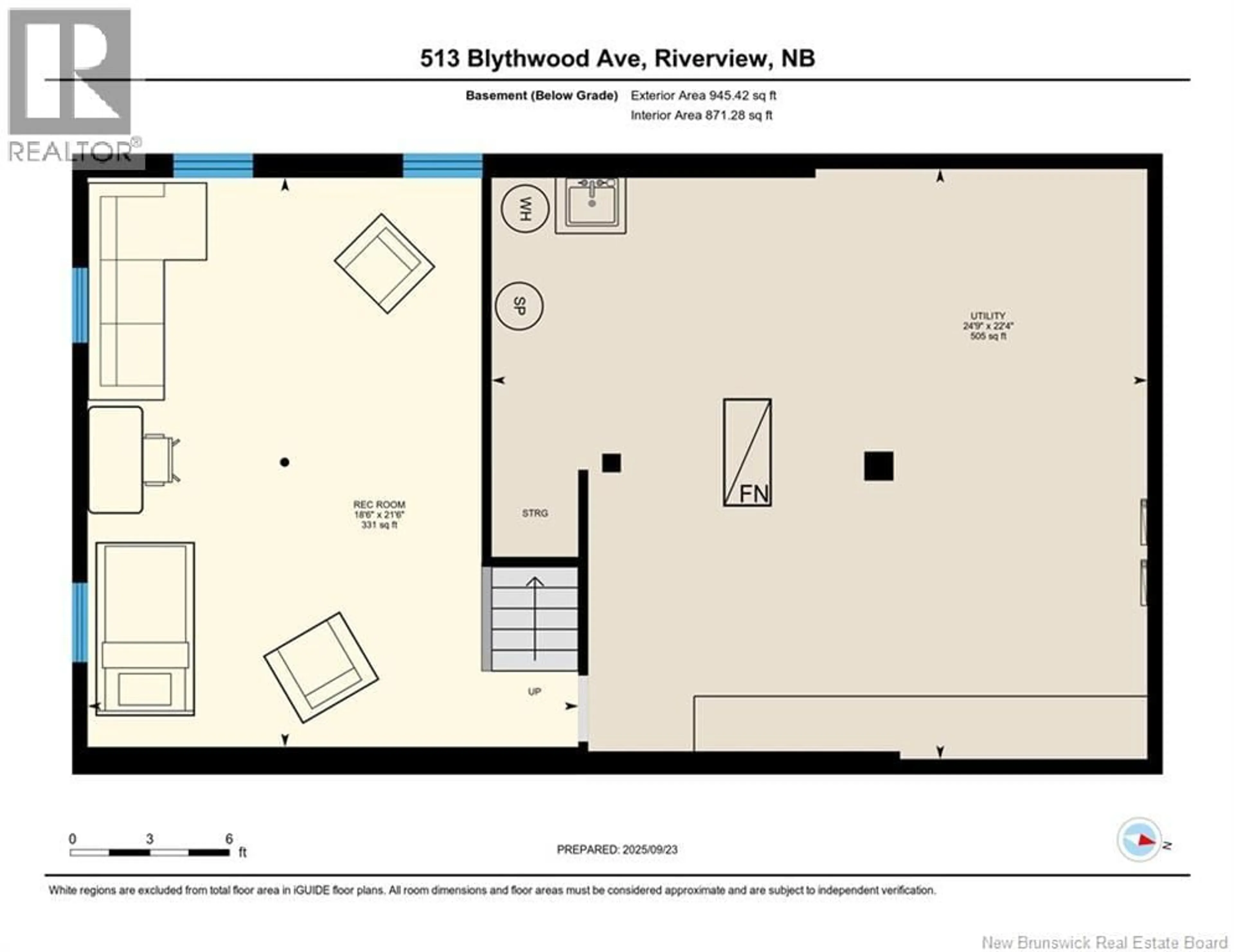 Floor plan for 513 BLYTHWOOD AVENUE, Riverview New Brunswick E1B2H3