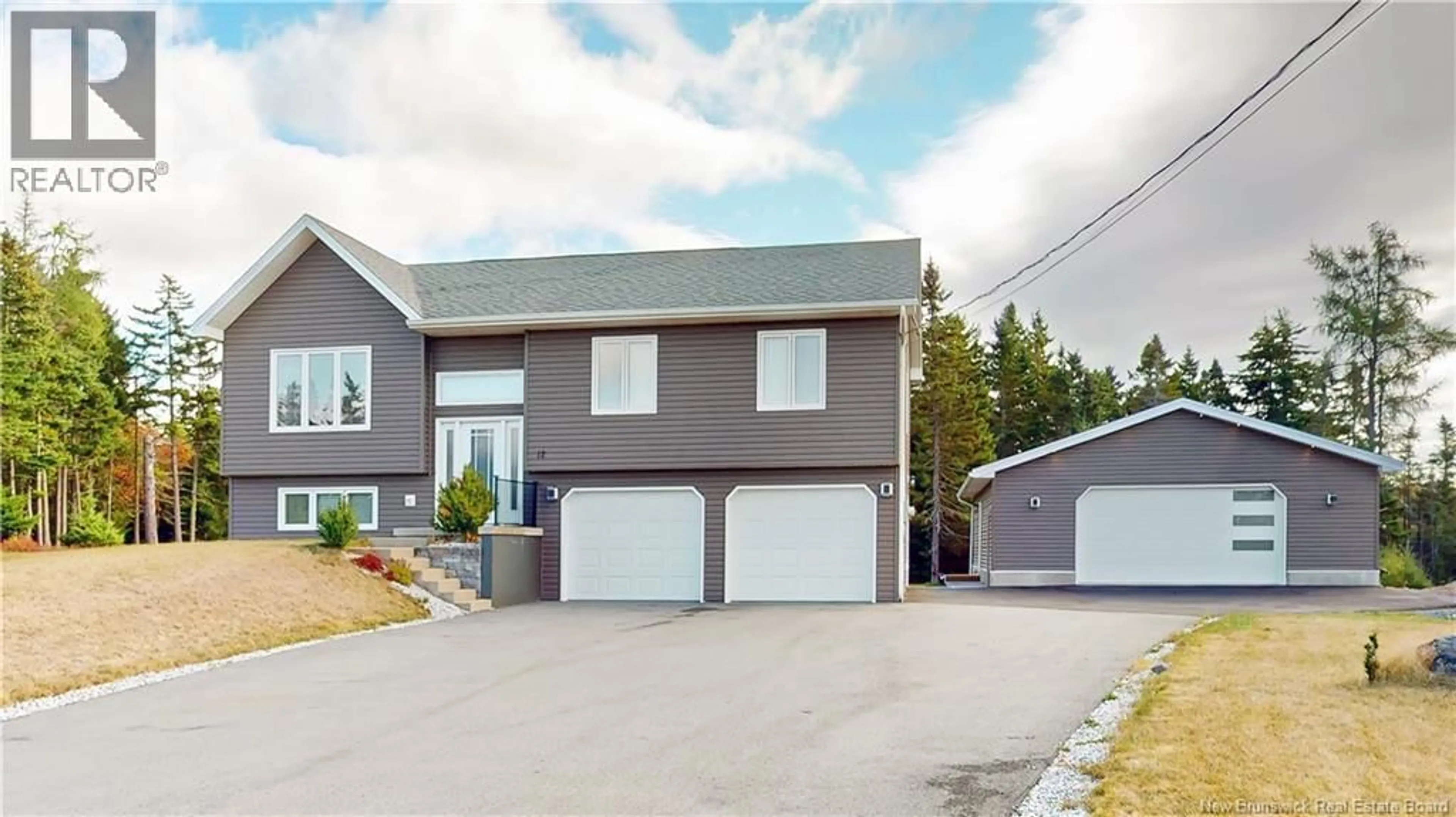 Home with vinyl exterior material, street for 12 HUTSON STREET, Rothesay New Brunswick E2S1A5