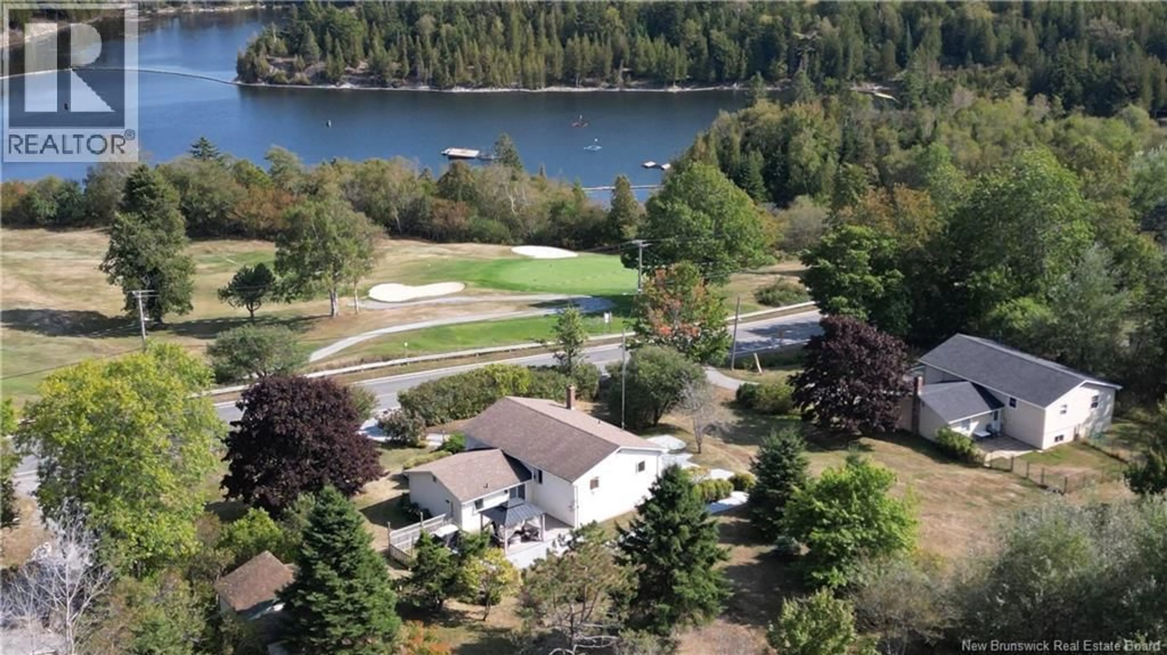 A pic from outside/outdoor area/front of a property/back of a property/a pic from drone, water/lake/river/ocean view for 1230 SANDY POINT ROAD, Saint John New Brunswick E2K5E2