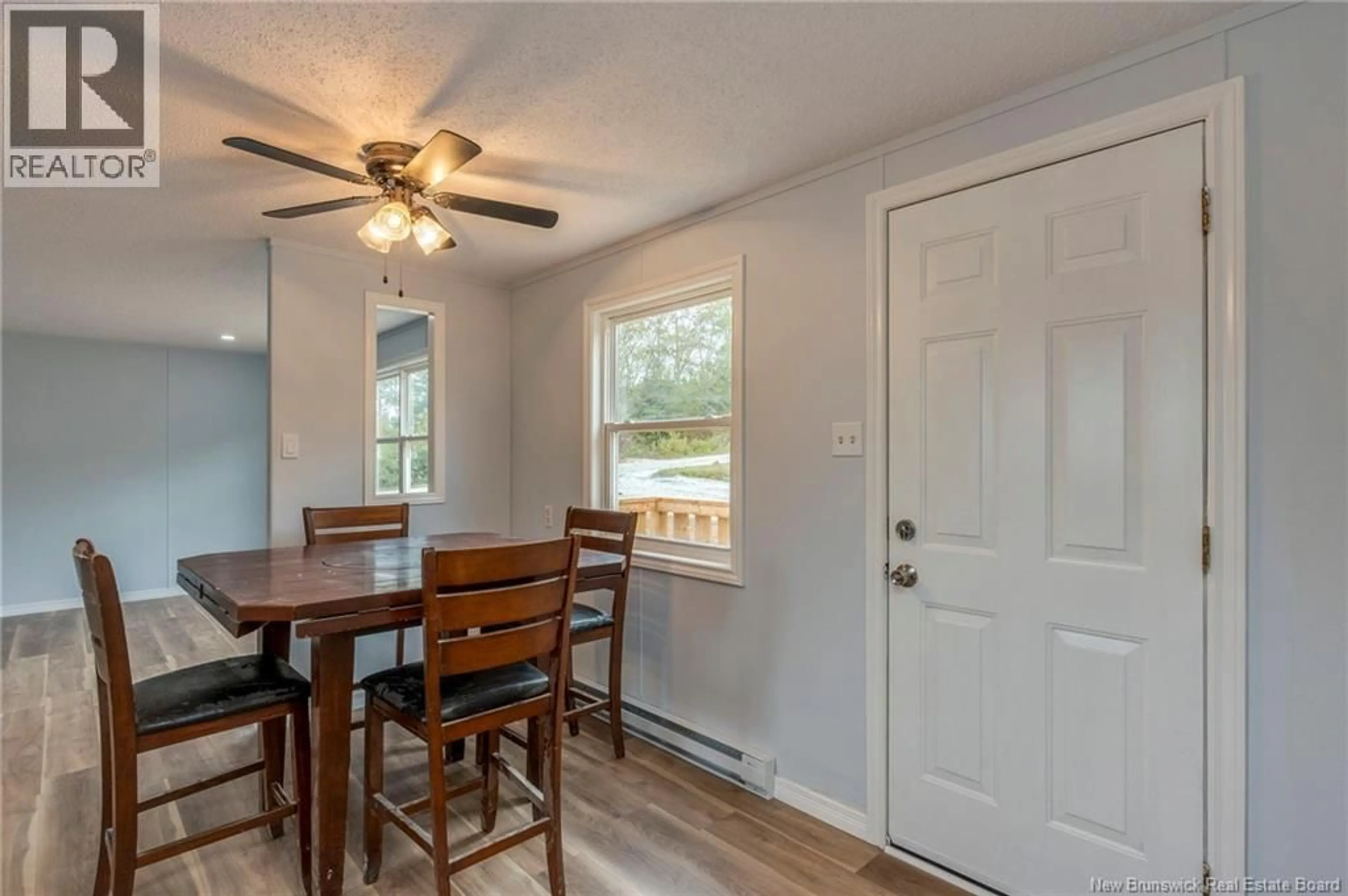 Dining room, wood/laminate floor for 190 LOGIE DRIVE, Hampton New Brunswick E5N5T5