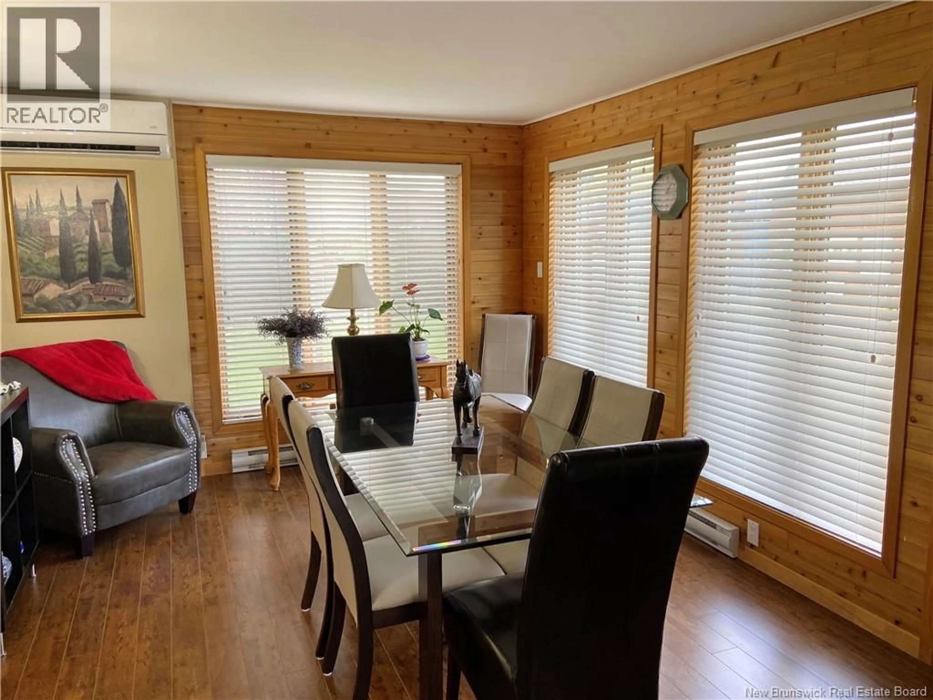 Dining room, wood/laminate floor for 374 ISIDORE BOUCHER BOULEVARD, Saint-Jacques New Brunswick E7B1X7