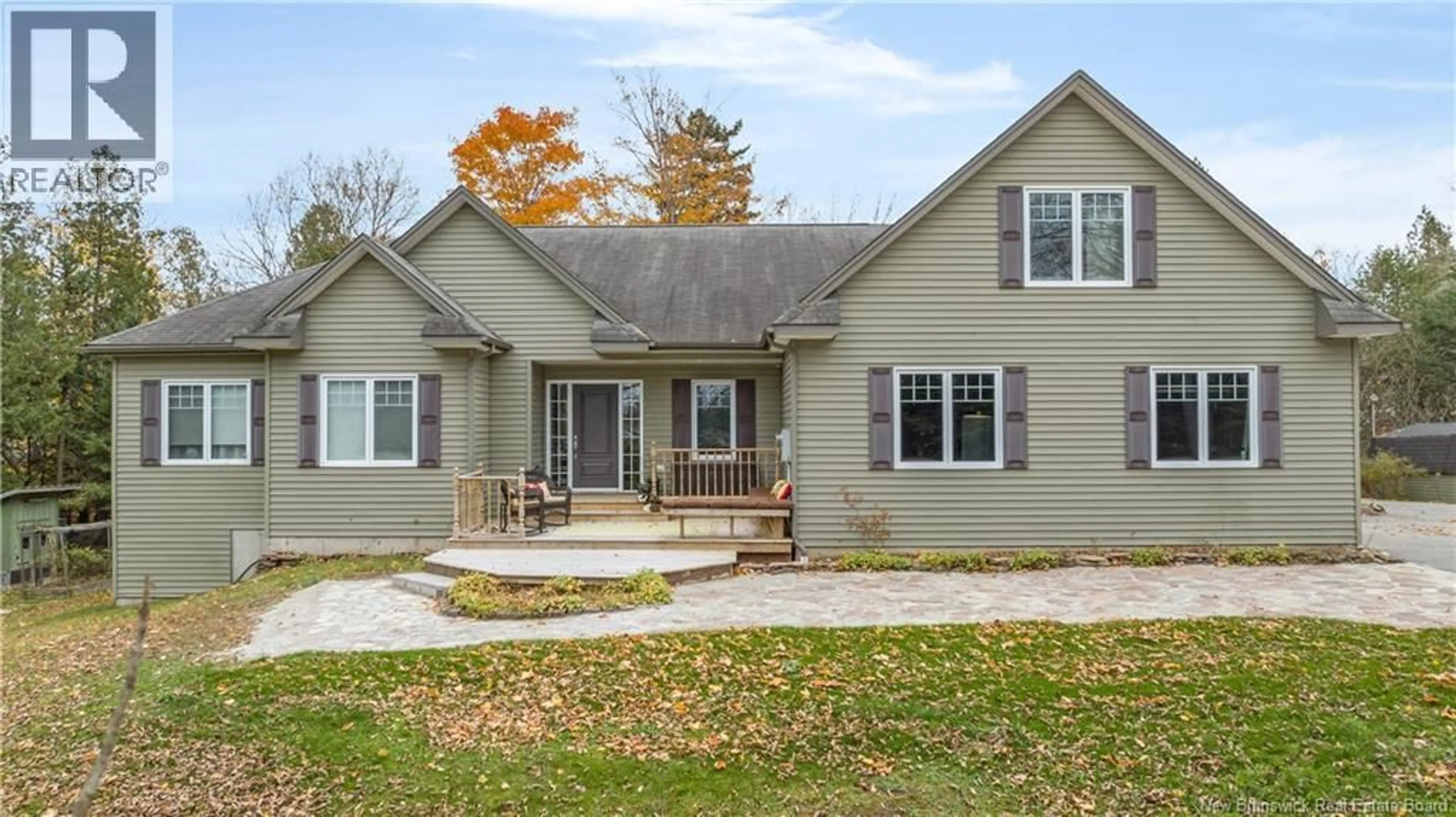 Home with vinyl exterior material, street for 186 PETTINGILL ROAD, Quispamsis New Brunswick E2E2V6