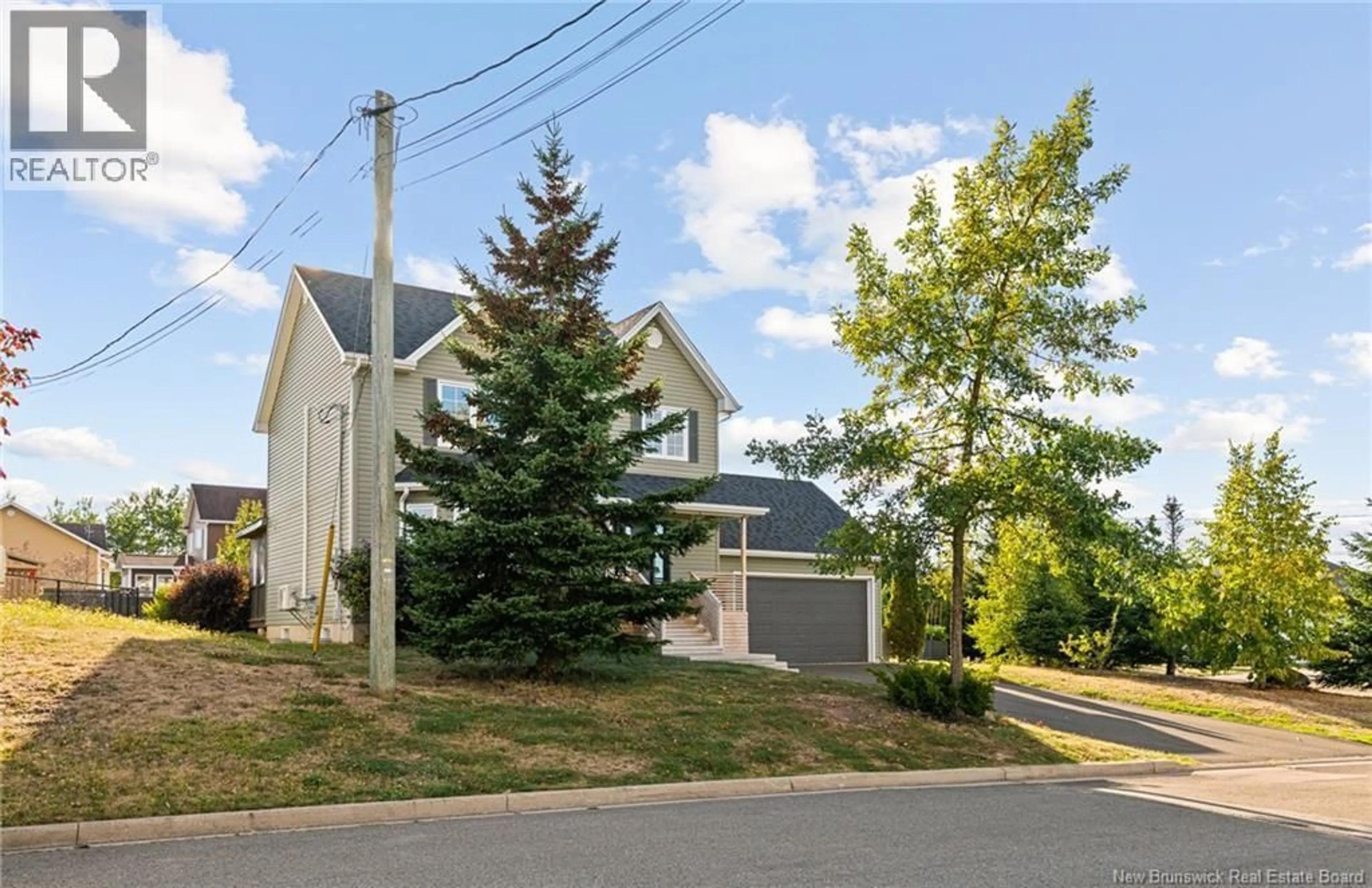 Home with vinyl exterior material, street for 5 MELBA, Moncton New Brunswick E1A0V7