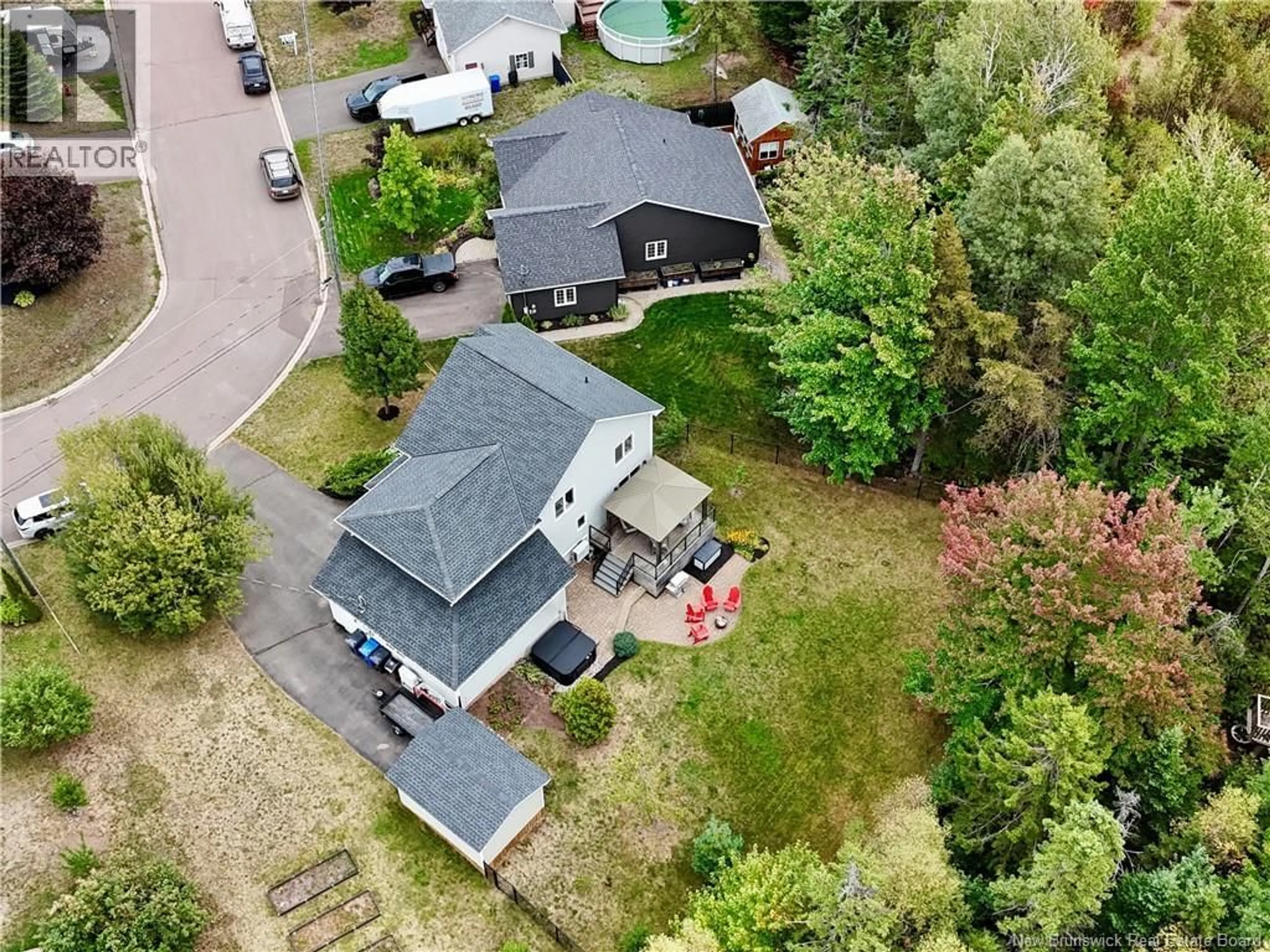 A pic from outside/outdoor area/front of a property/back of a property/a pic from drone, street for 23 DU RUISSEAU STREET, Dieppe New Brunswick E1A7Z8