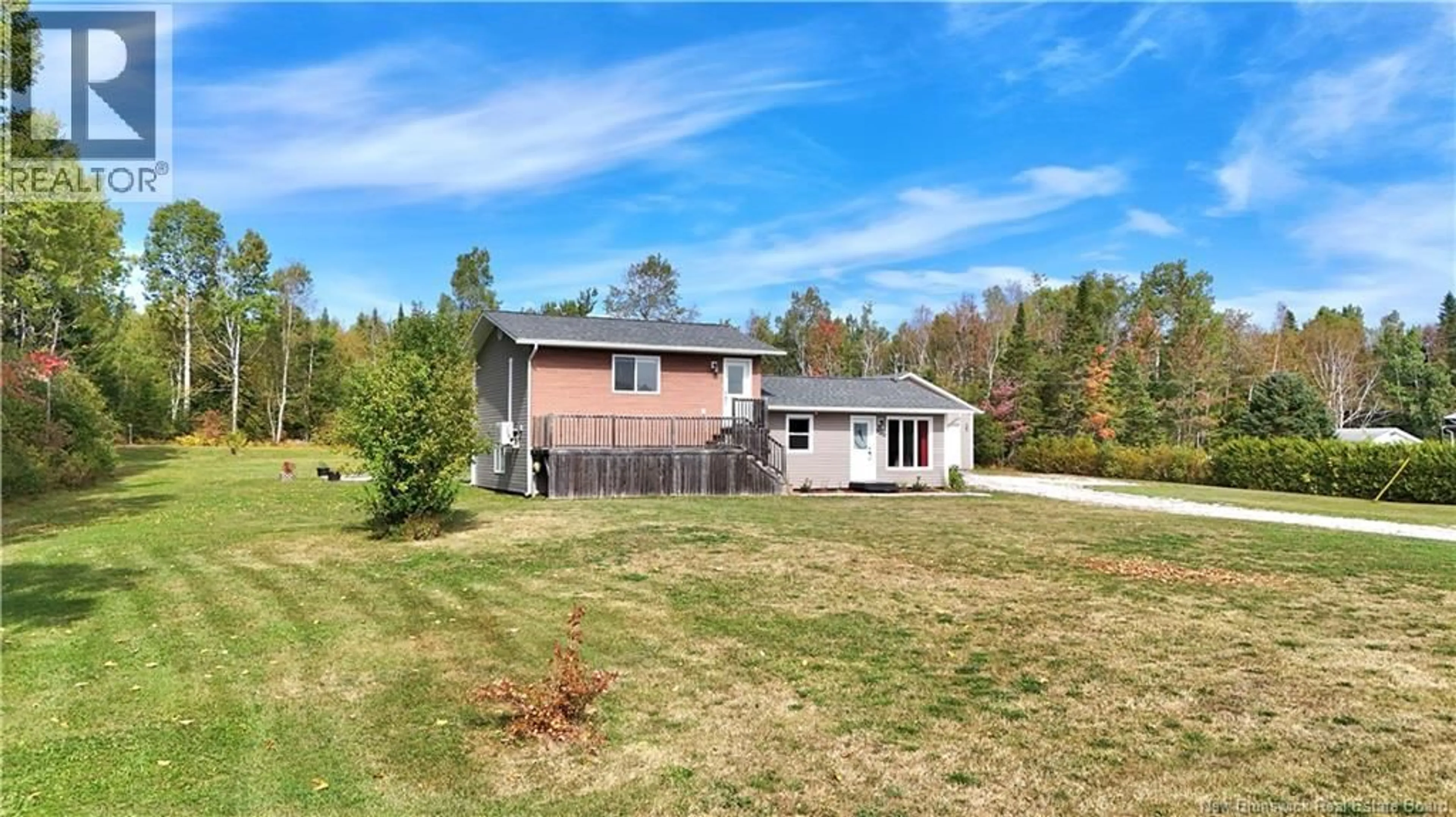 A pic from outside/outdoor area/front of a property/back of a property/a pic from drone, water/lake/river/ocean view for 2270 SORMANY, Sormany New Brunswick E8K2Z1