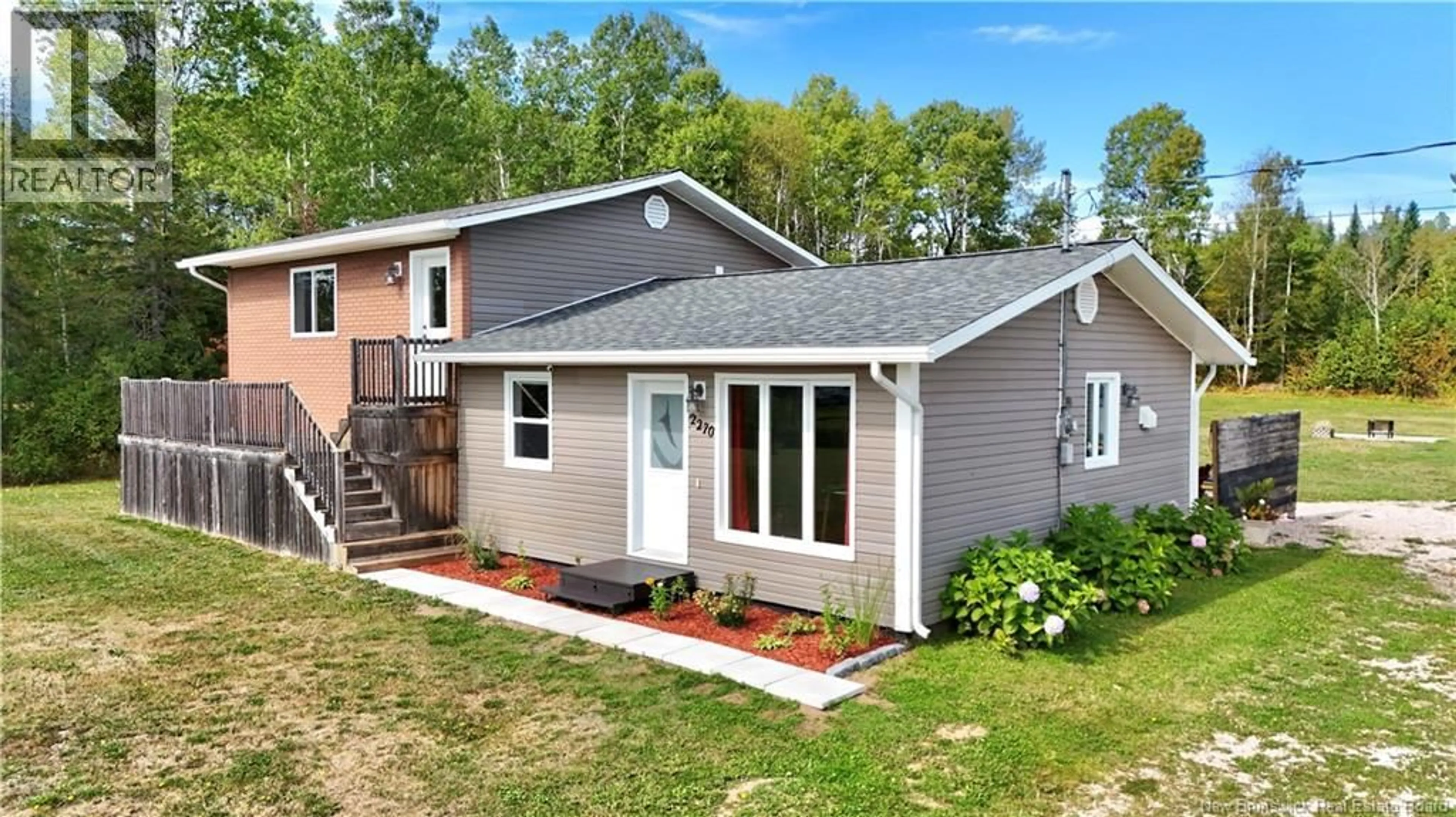 Home with vinyl exterior material, unknown for 2270 SORMANY, Sormany New Brunswick E8K2Z1