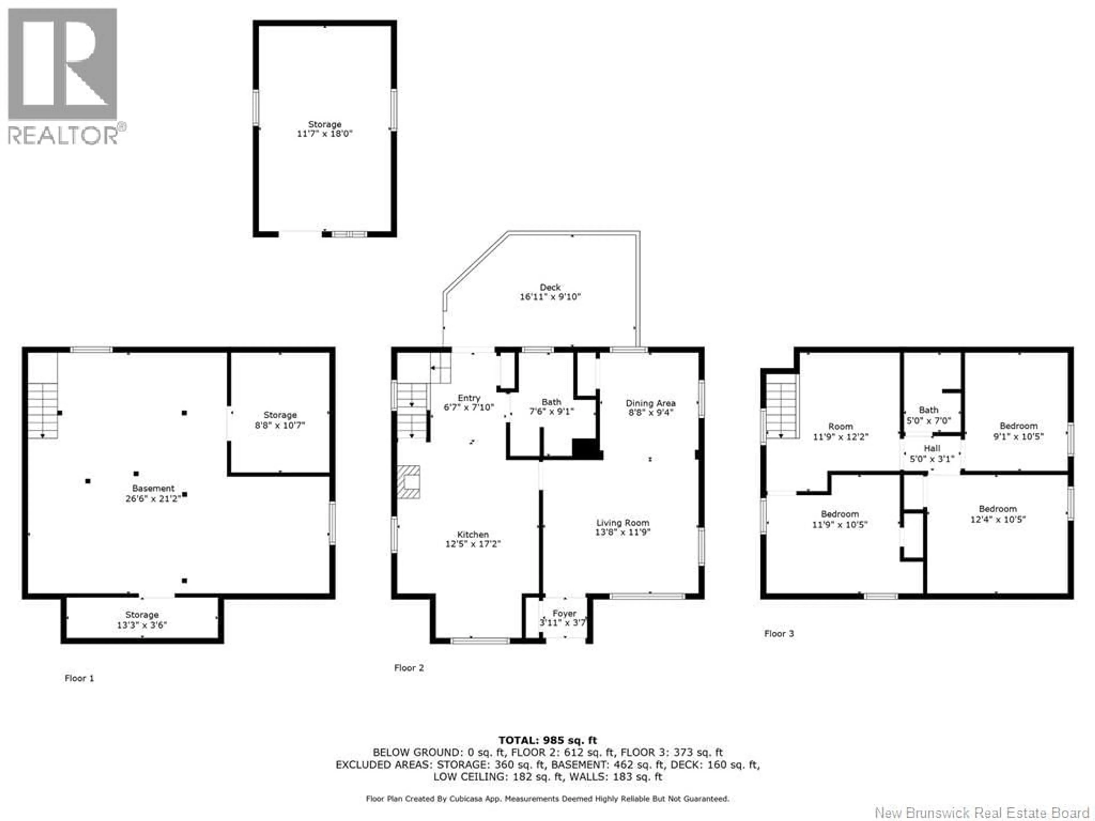 Floor plan for 122 GRIMMER LANE, Dalhousie New Brunswick E8C1X1