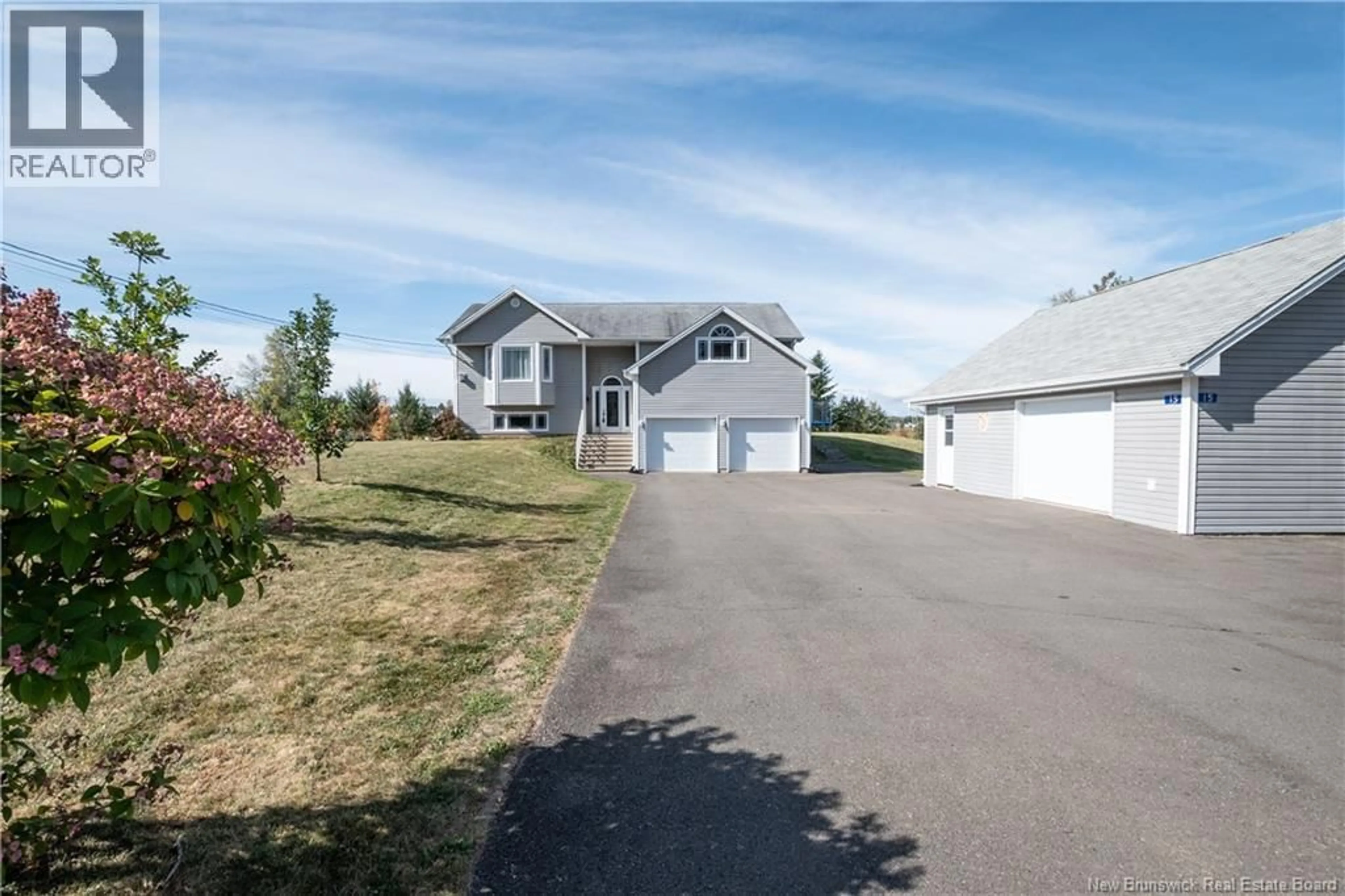 A pic from outside/outdoor area/front of a property/back of a property/a pic from drone, street for 15 RITCHIE ROAD, Upper Coverdale New Brunswick E4J1V2