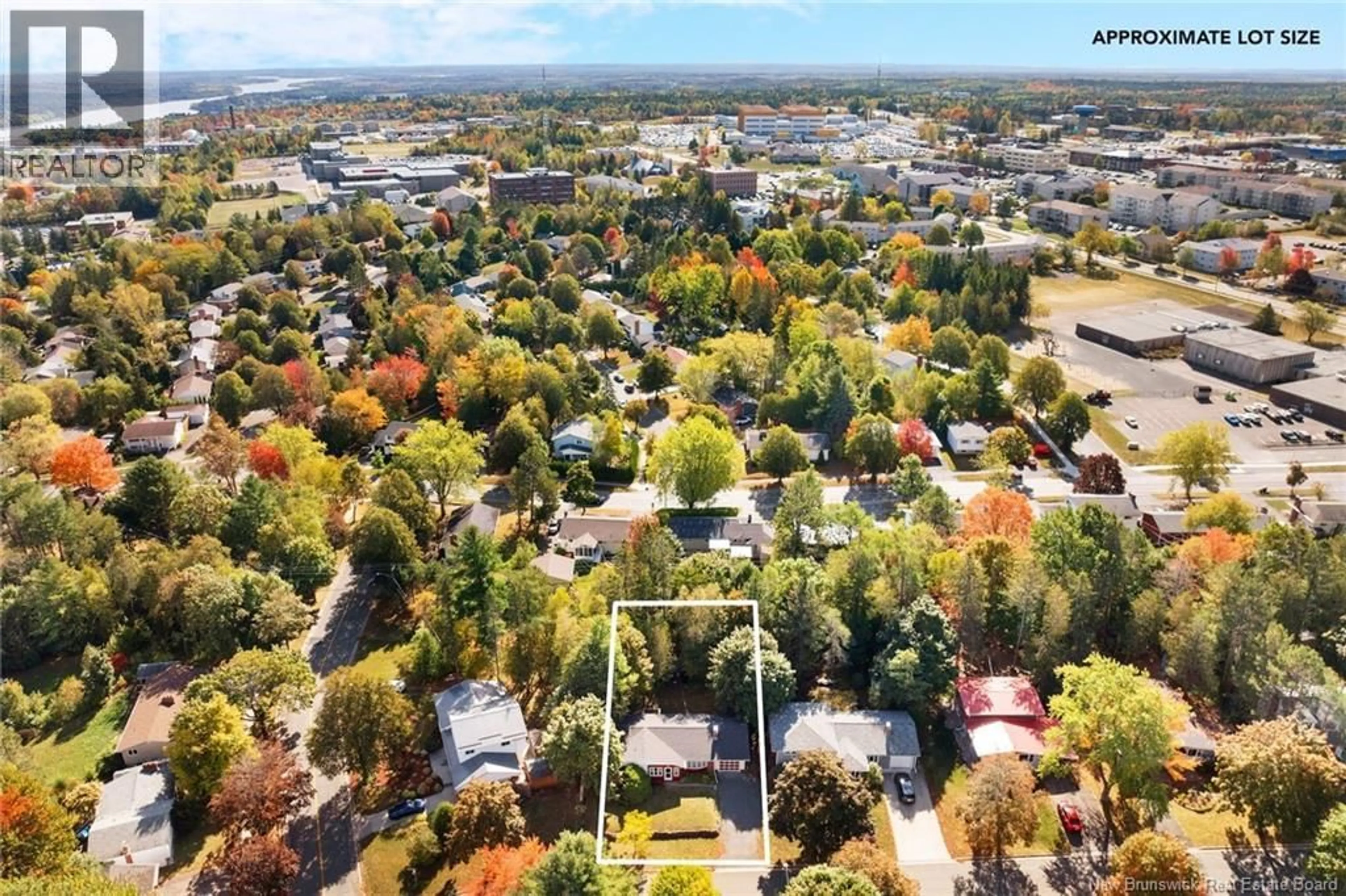 A pic from outside/outdoor area/front of a property/back of a property/a pic from drone, unknown for 330 WILLINGDON STREET, Fredericton New Brunswick E3B3A5