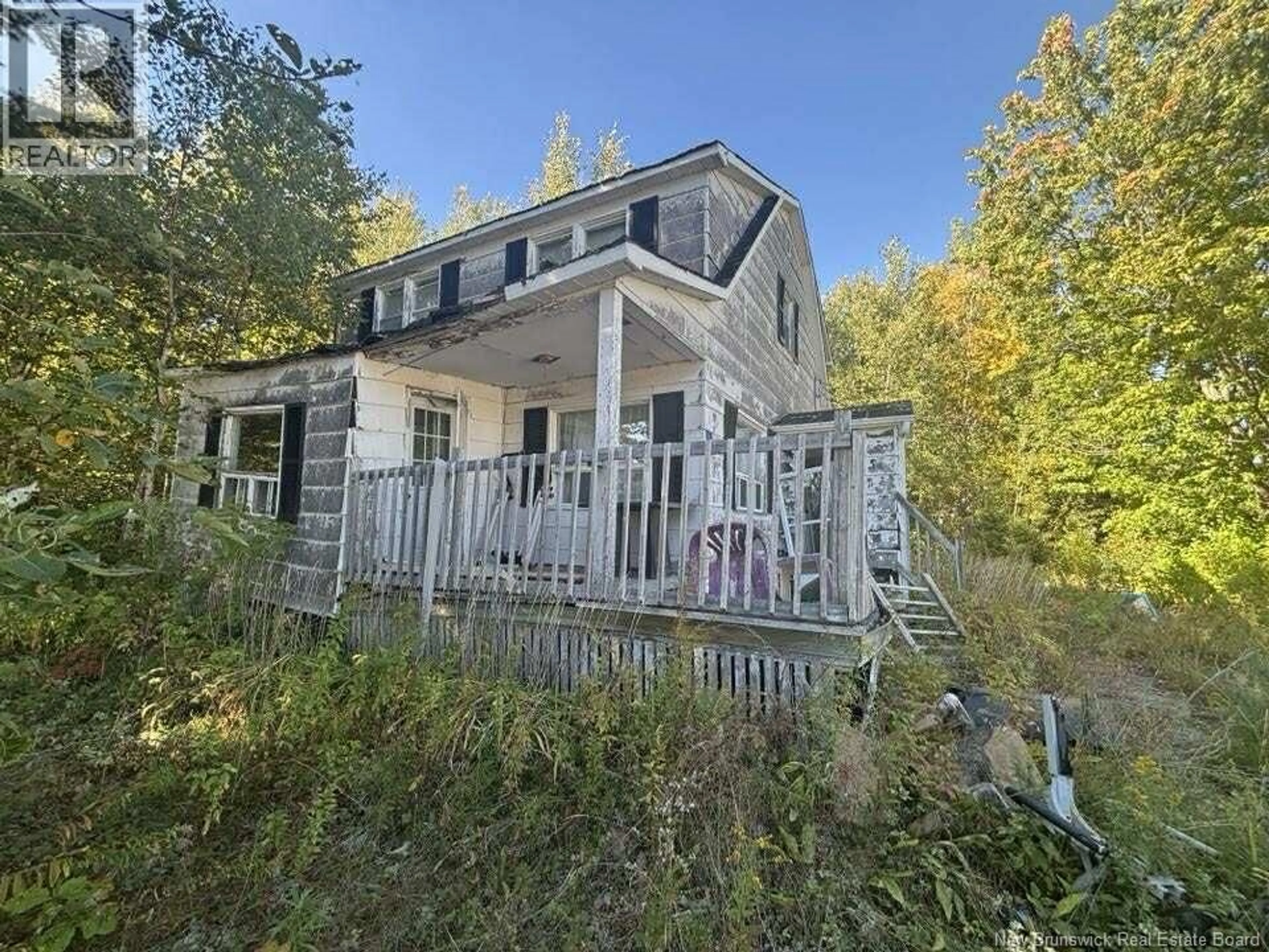 A pic from outside/outdoor area/front of a property/back of a property/a pic from drone, building for 6 GUM ROAD, Bartibog Bridge New Brunswick E1V7H6