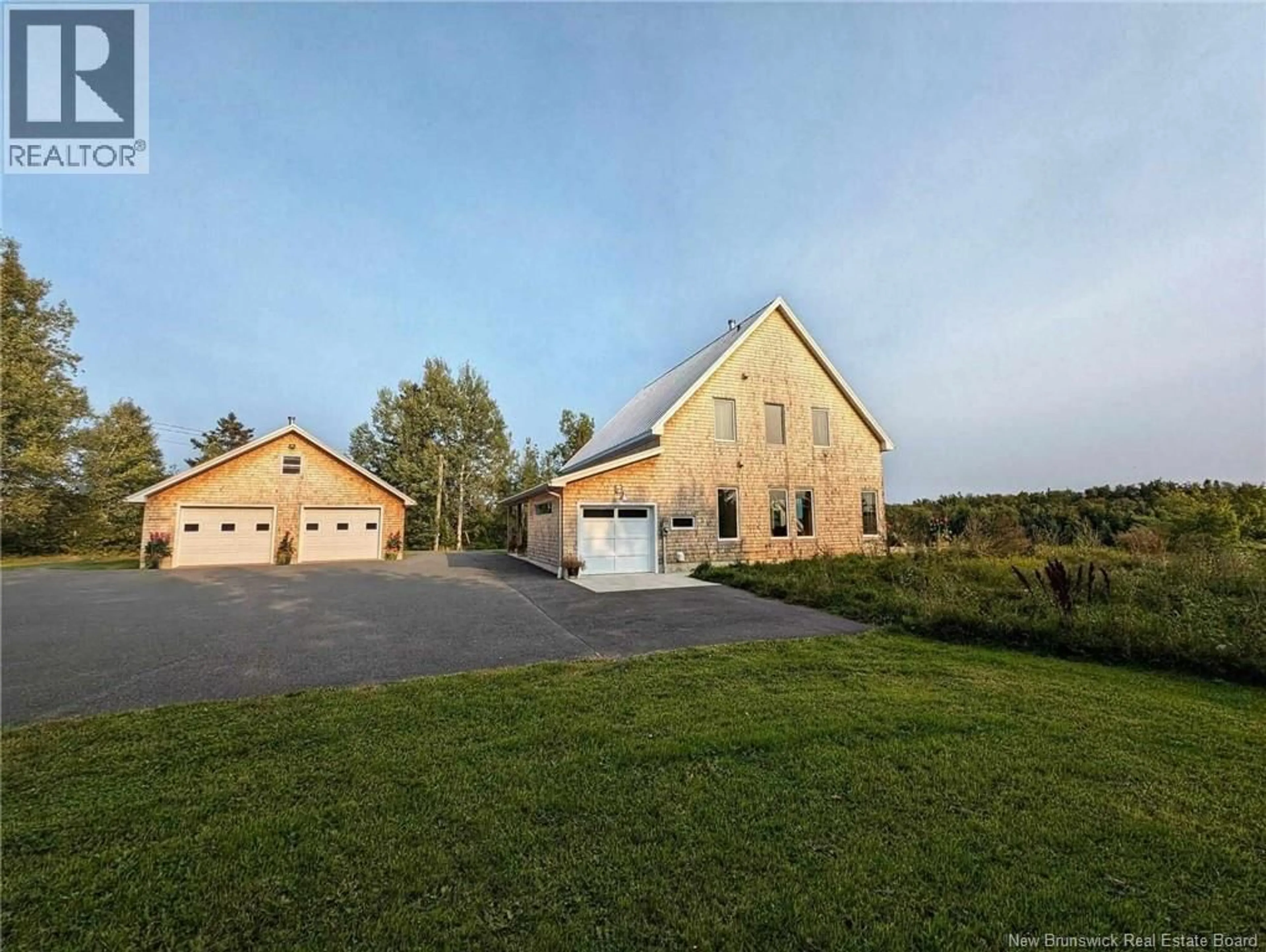 A pic from outside/outdoor area/front of a property/back of a property/a pic from drone, unknown for 1059 NB-365, Gauvreau New Brunswick E1X2P5