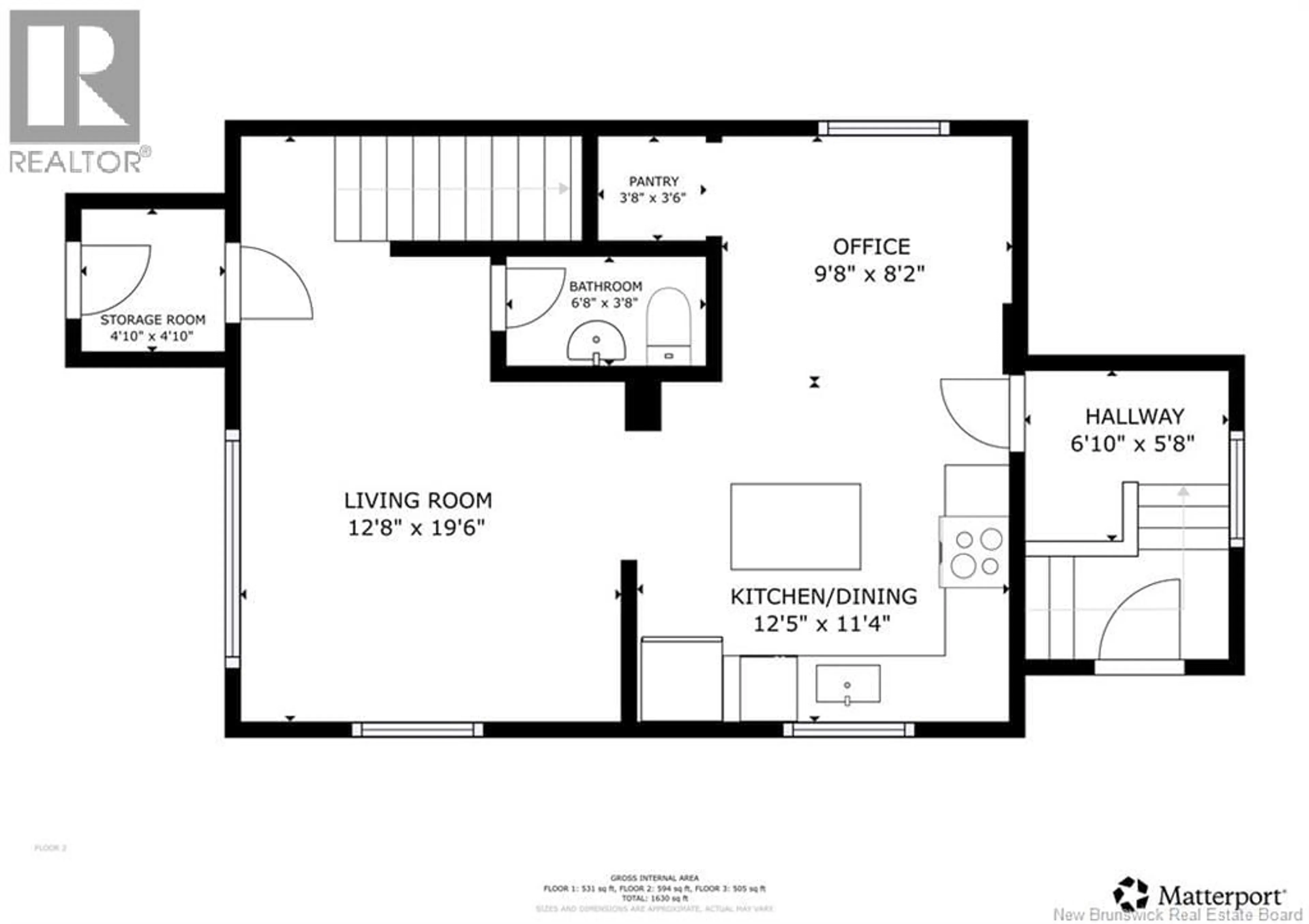 Floor plan for 31 WALKER ROAD, Sackville New Brunswick E4L3K4