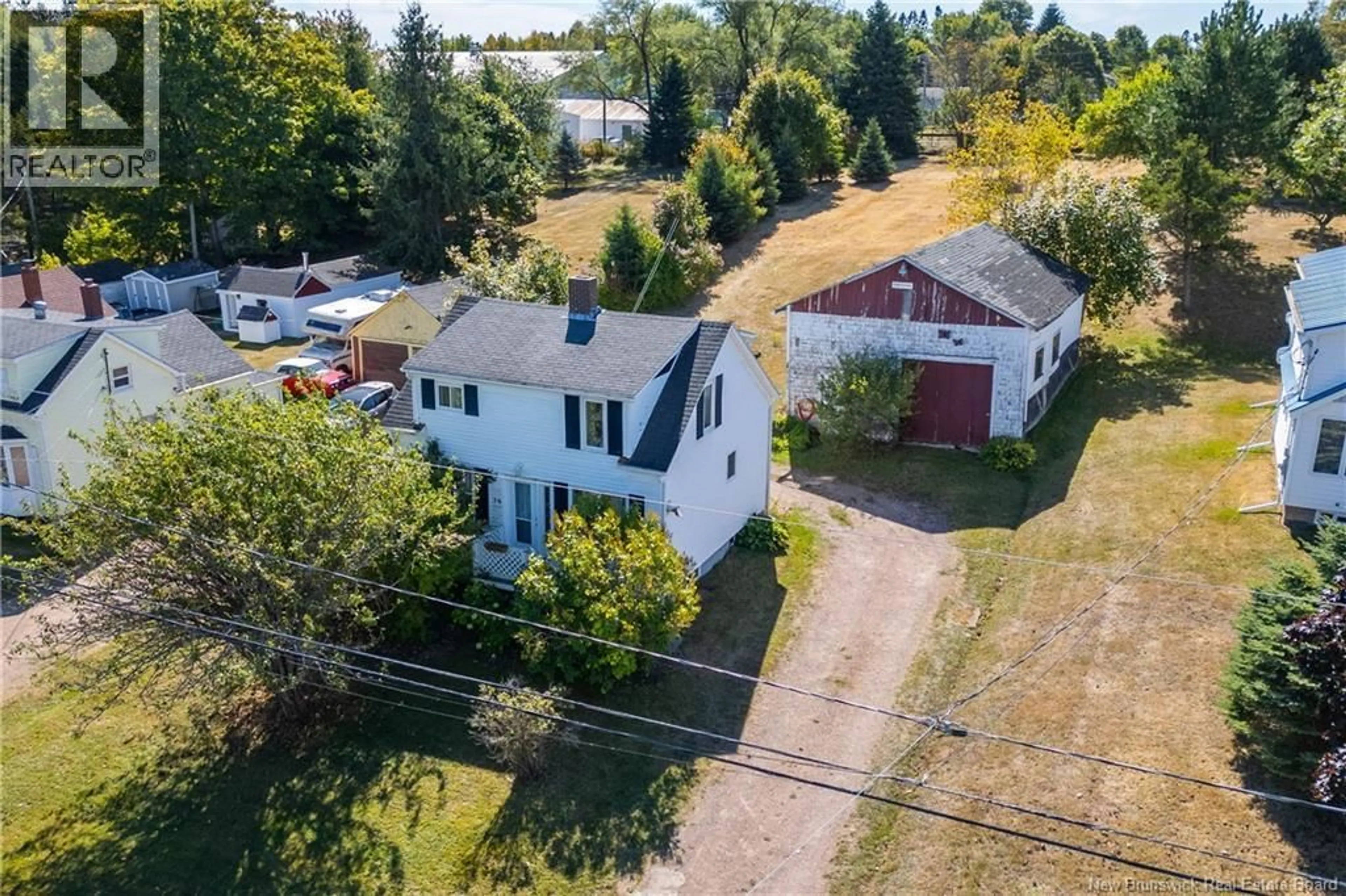 A pic from outside/outdoor area/front of a property/back of a property/a pic from drone, street for 26 MOFFATT LANE, Sackville New Brunswick E4L4E1