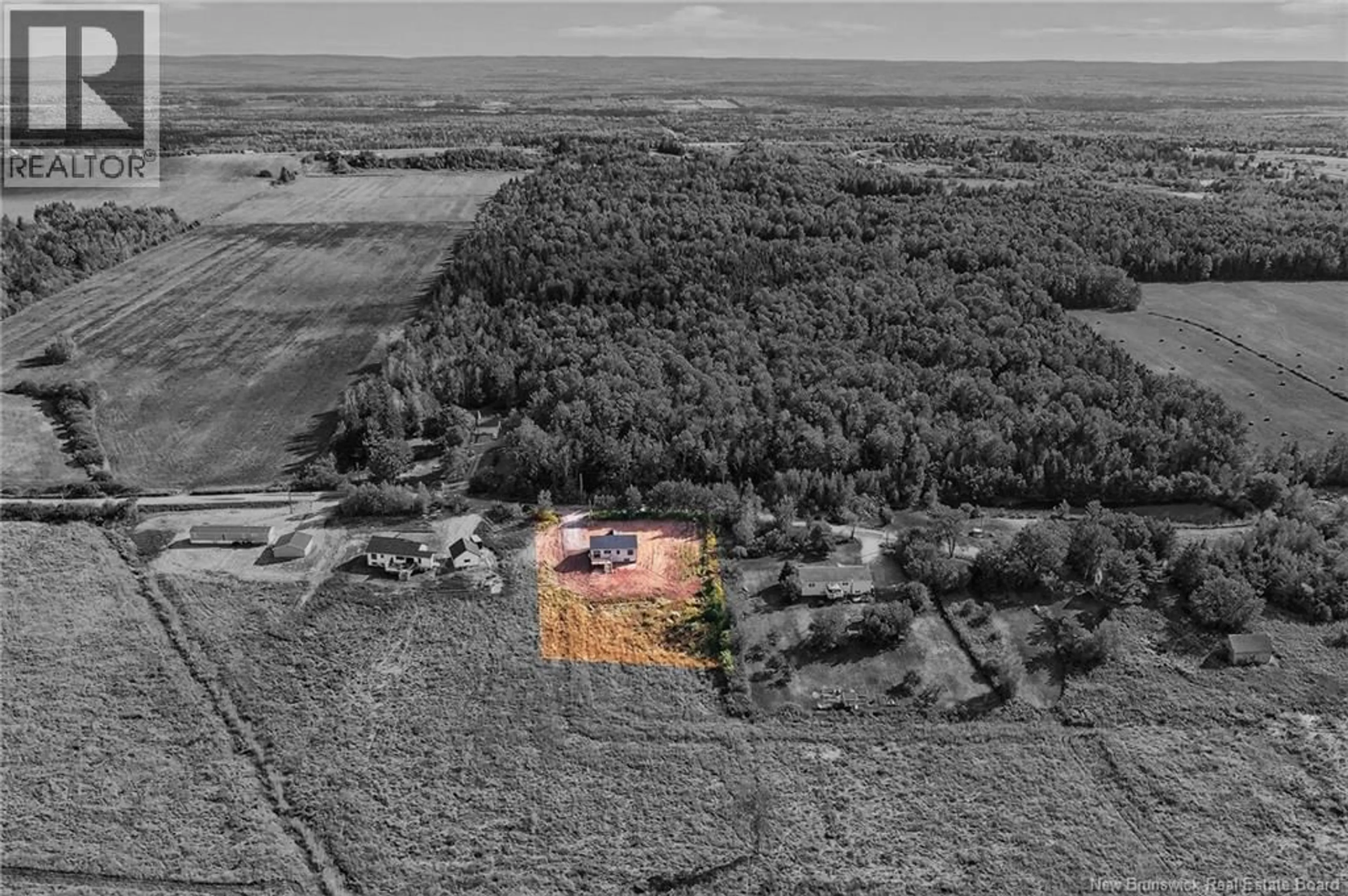A pic from outside/outdoor area/front of a property/back of a property/a pic from drone, building for 75 HARRINGTON ROAD, Steeves Mountain New Brunswick E1G3X5