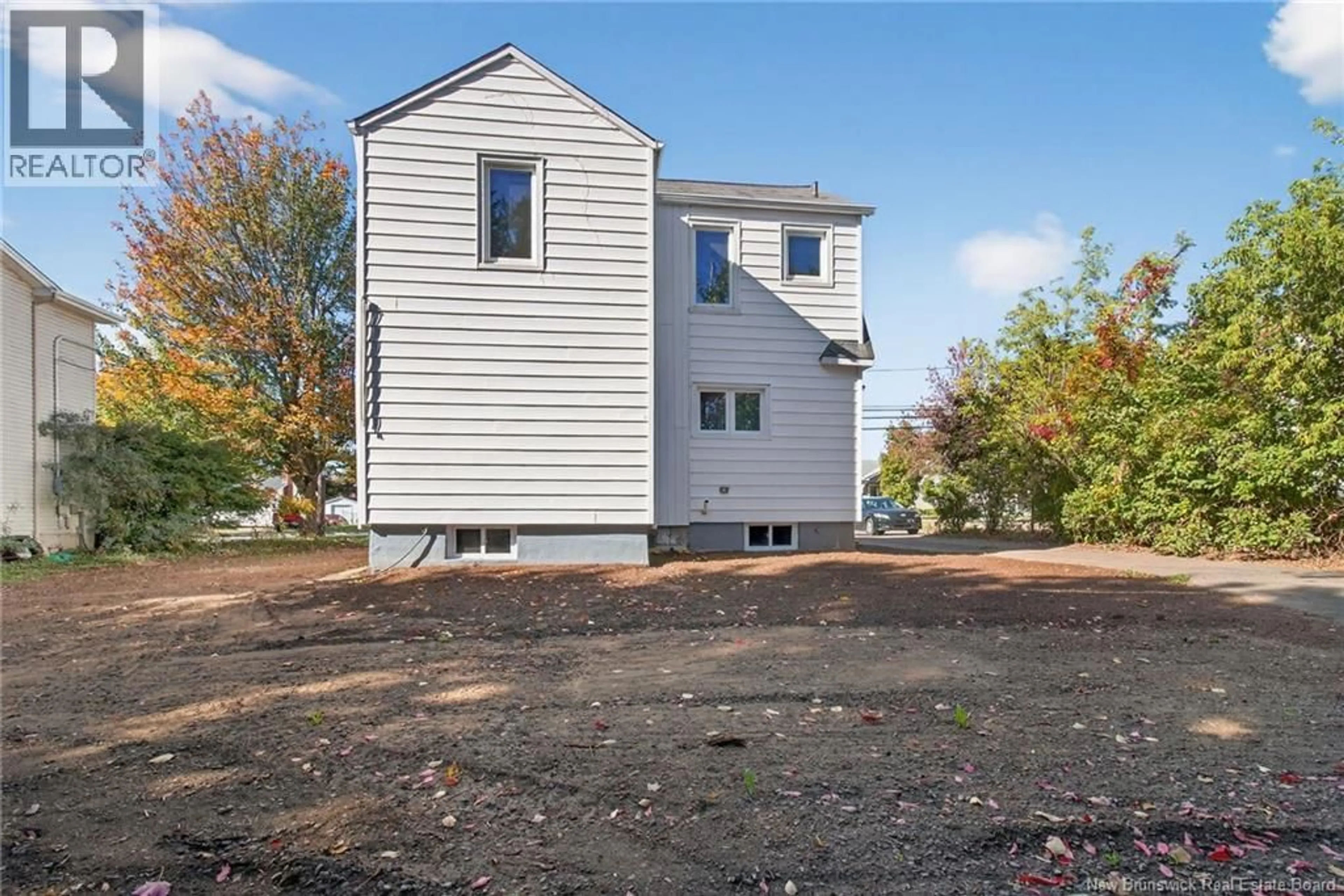 Home with vinyl exterior material, street for 97 MILNER STREET, Moncton New Brunswick E1E2S2
