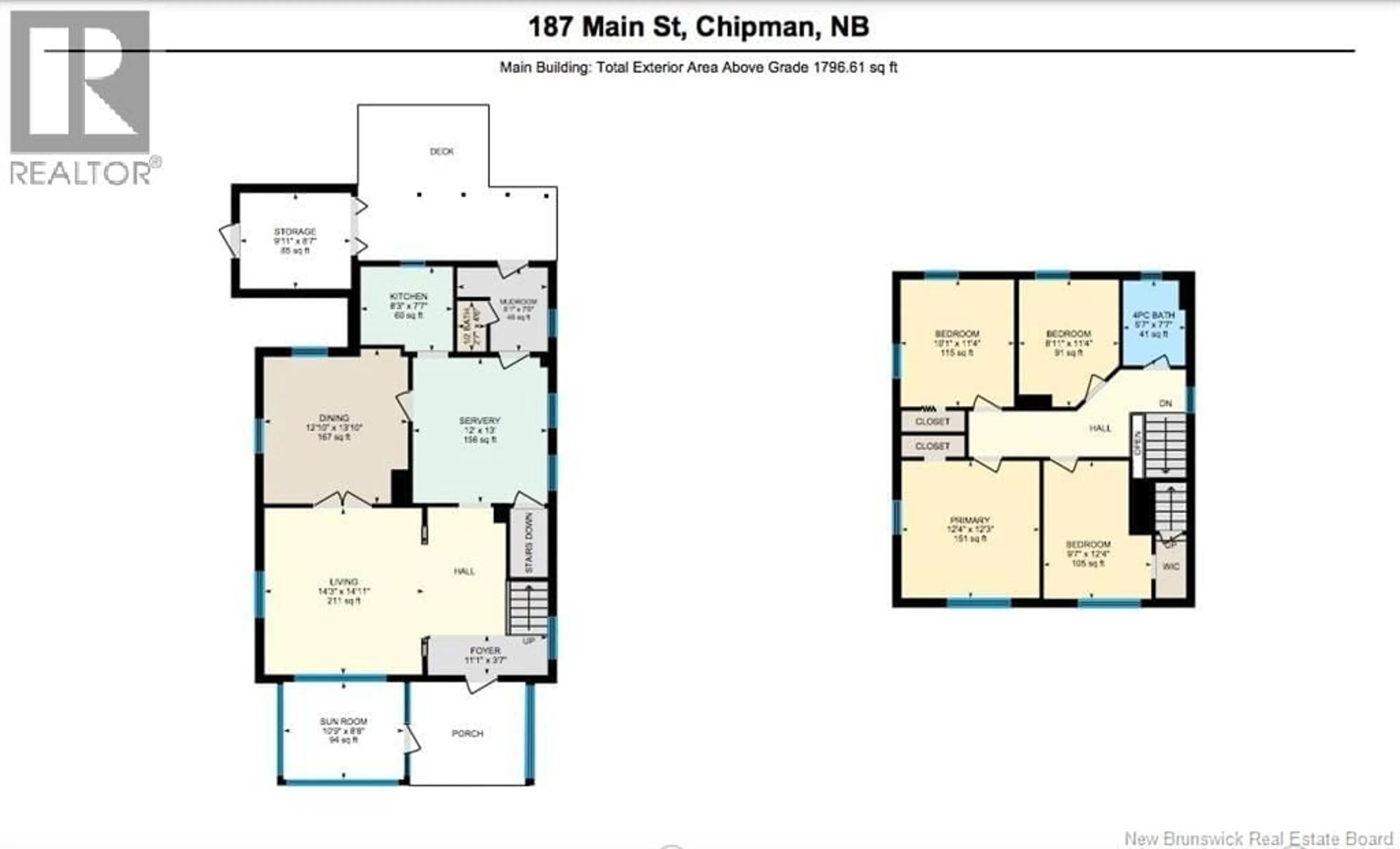 Floor plan for 187 MAIN STREET, Chipman New Brunswick E4A1X7