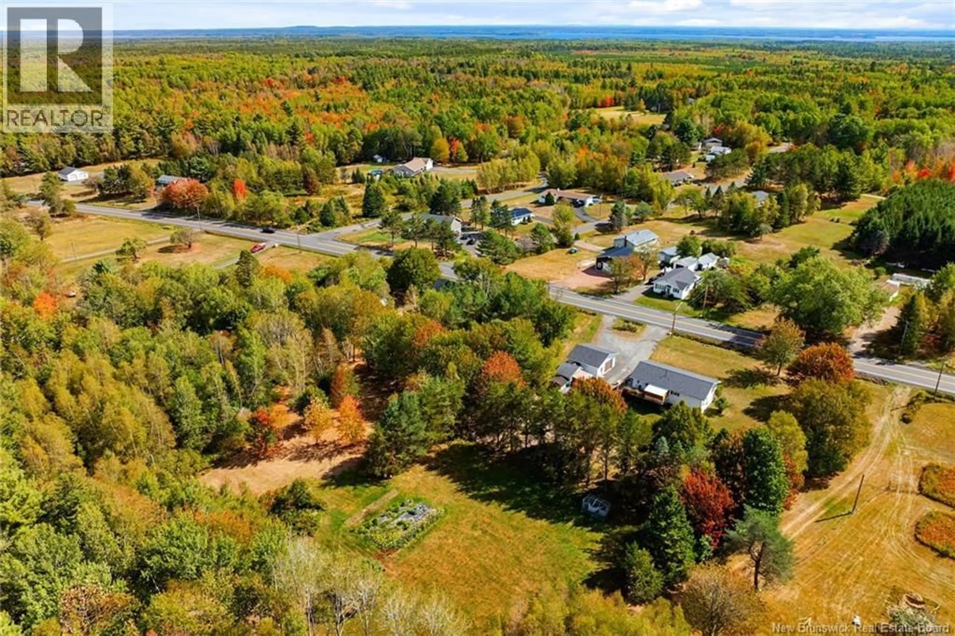 A pic from outside/outdoor area/front of a property/back of a property/a pic from drone, unknown for 4343 ROUTE 10, New Zion New Brunswick E4B1A7