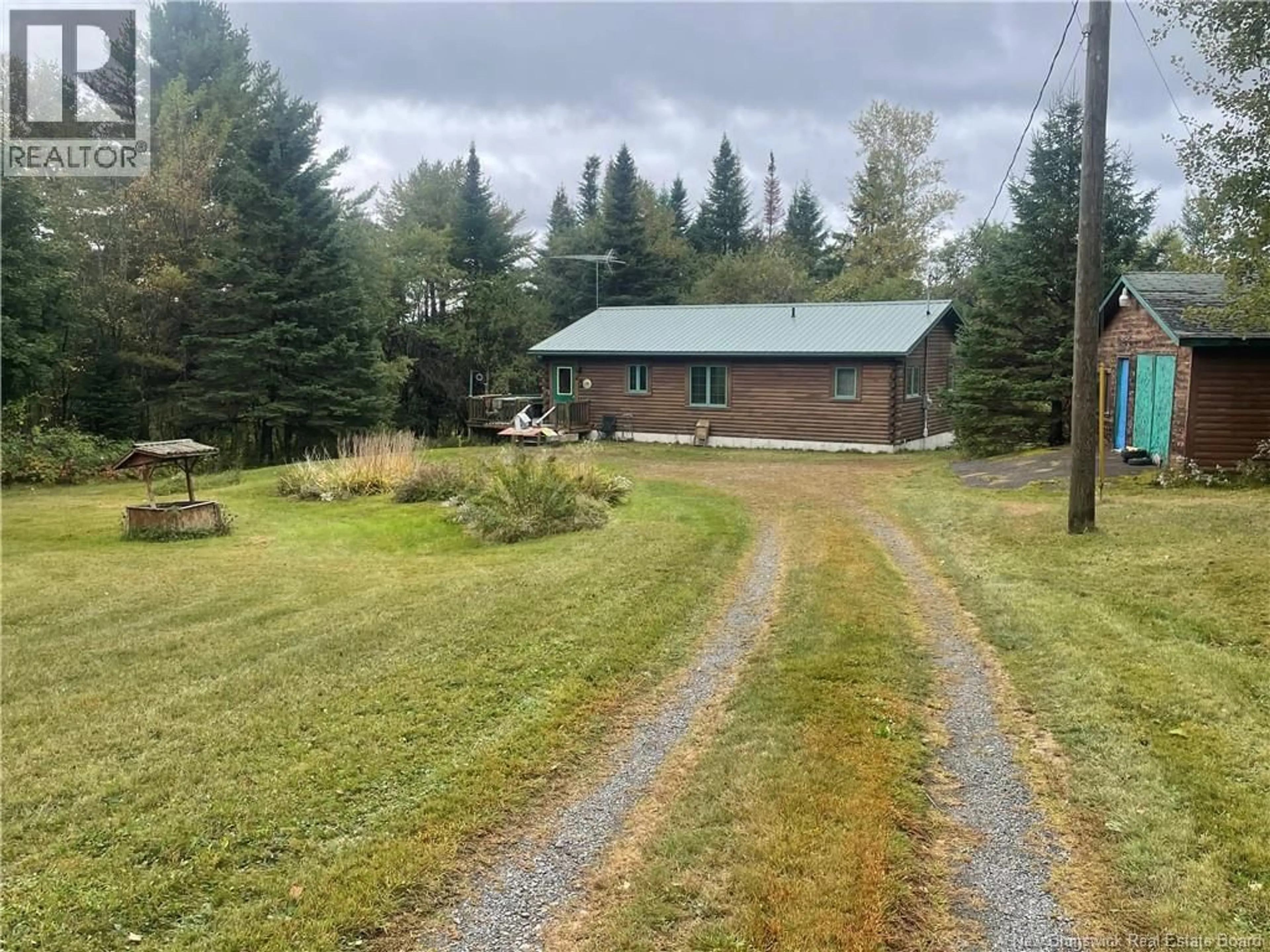A pic from outside/outdoor area/front of a property/back of a property/a pic from drone, unknown for 988 ROUTE 170, Oak Bay New Brunswick E3L4A8