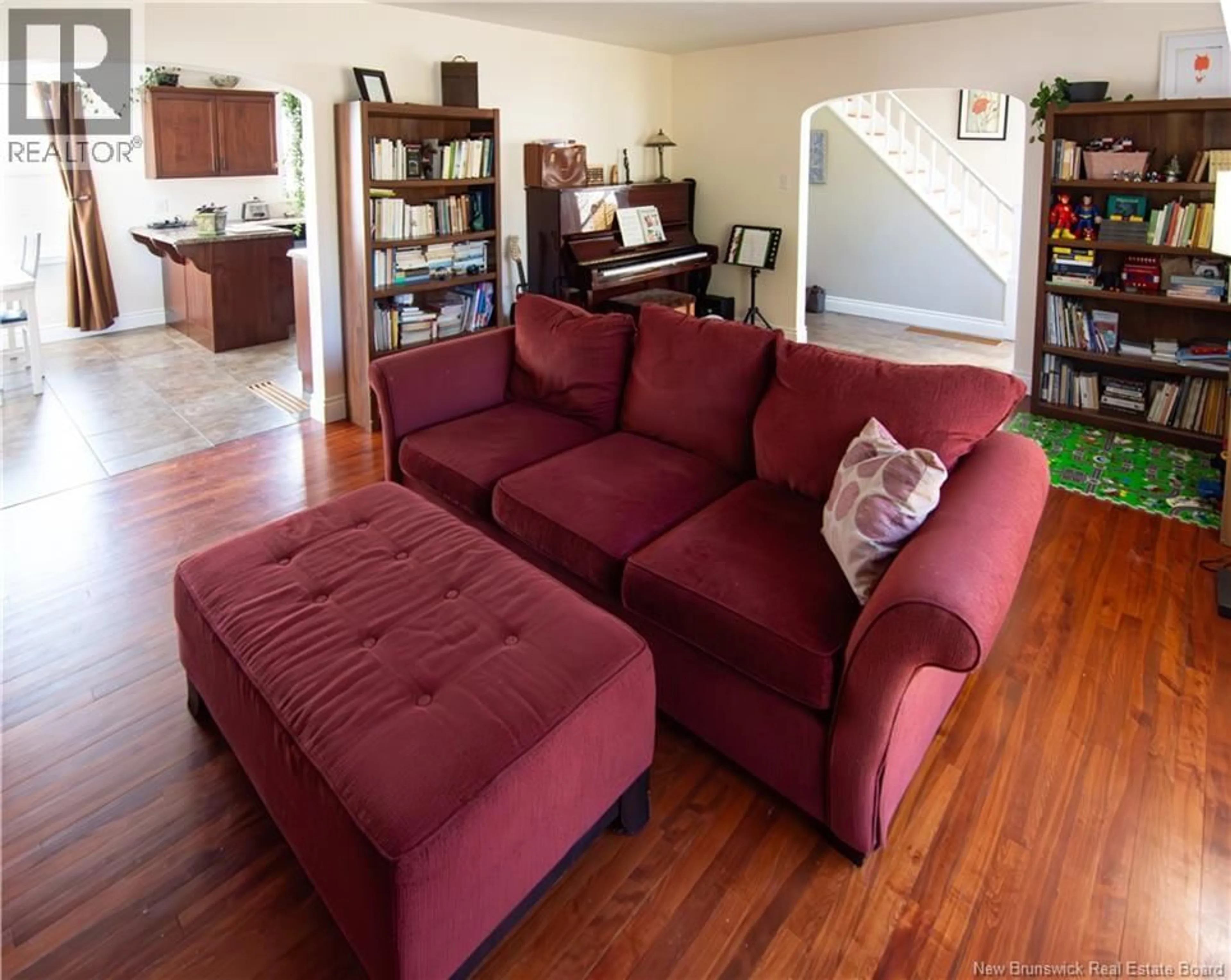 Living room with furniture, unknown for 58 GLENWOOD DRIVE, Moncton New Brunswick E1A2M9