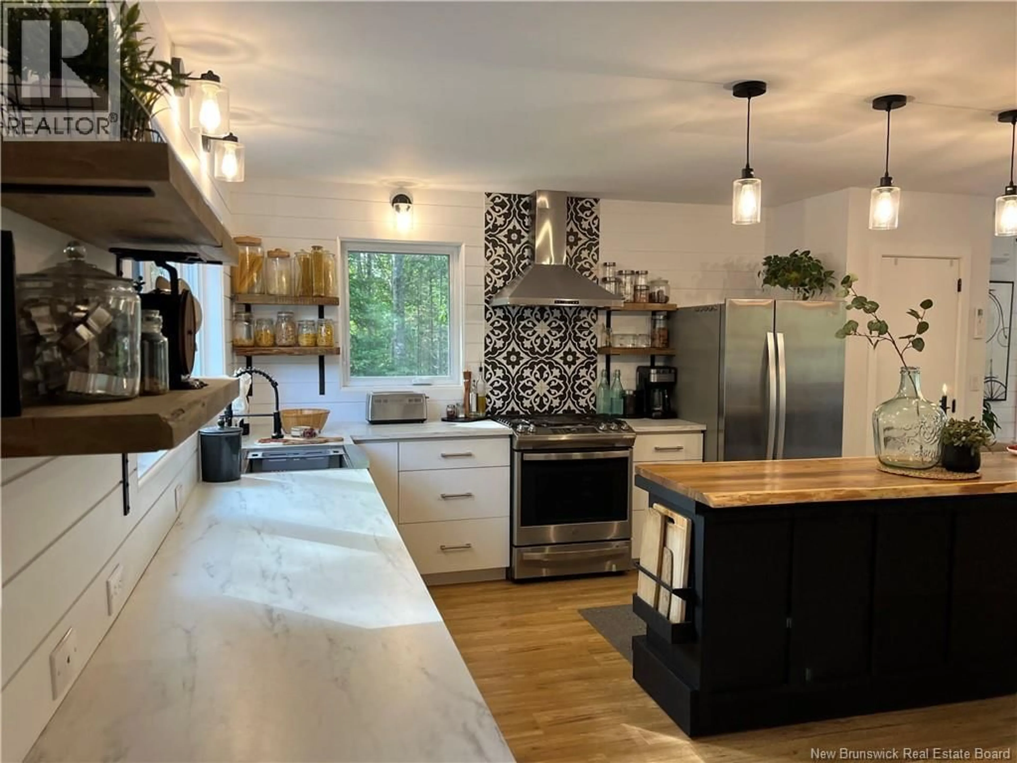 Open concept kitchen, unknown for 12 MARKS POINT ROAD, St. Stephen New Brunswick E3L3P8