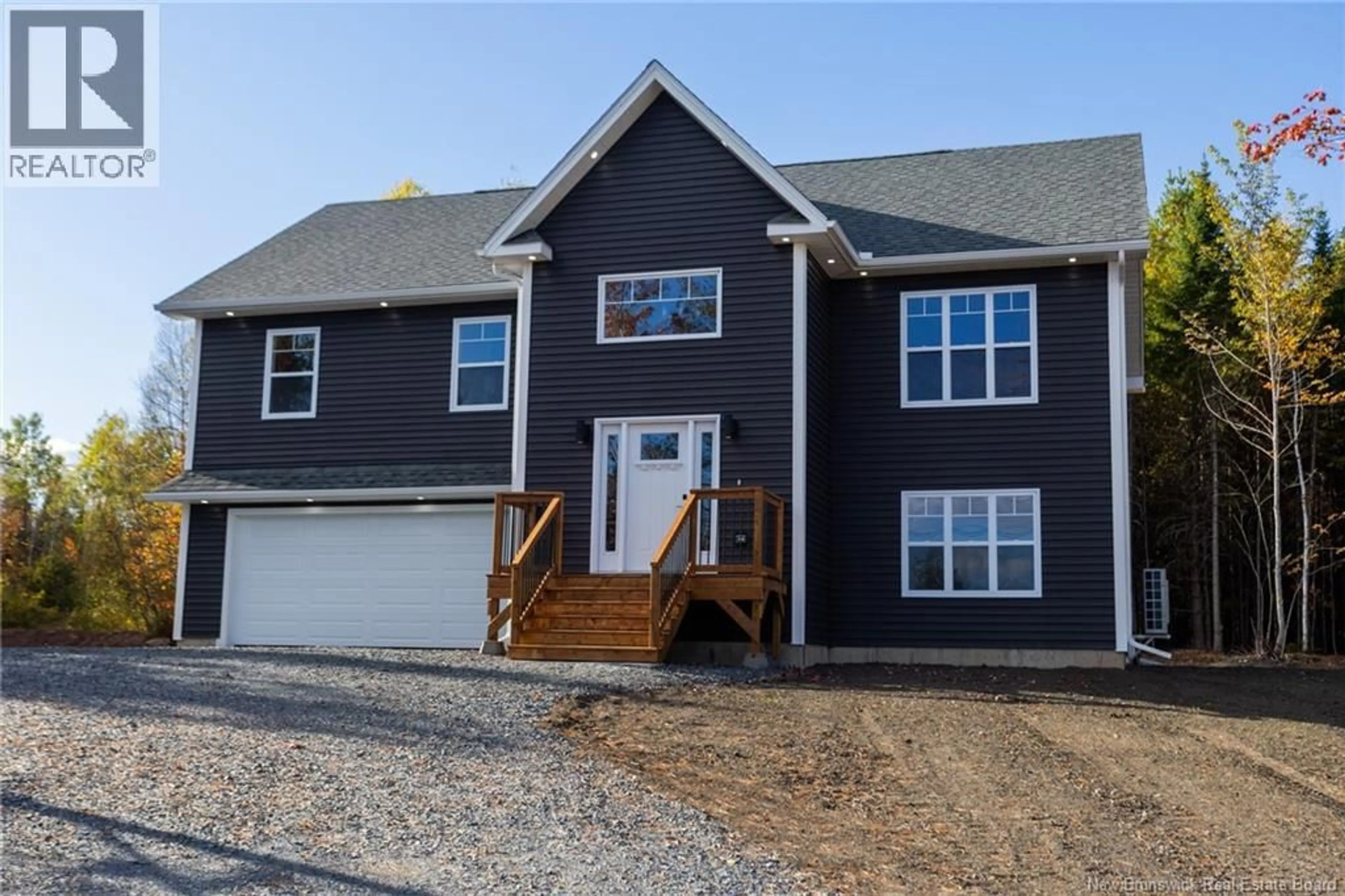 Home with vinyl exterior material, street for 12 CINDY LANE, Rusagonis New Brunswick E3B0N8