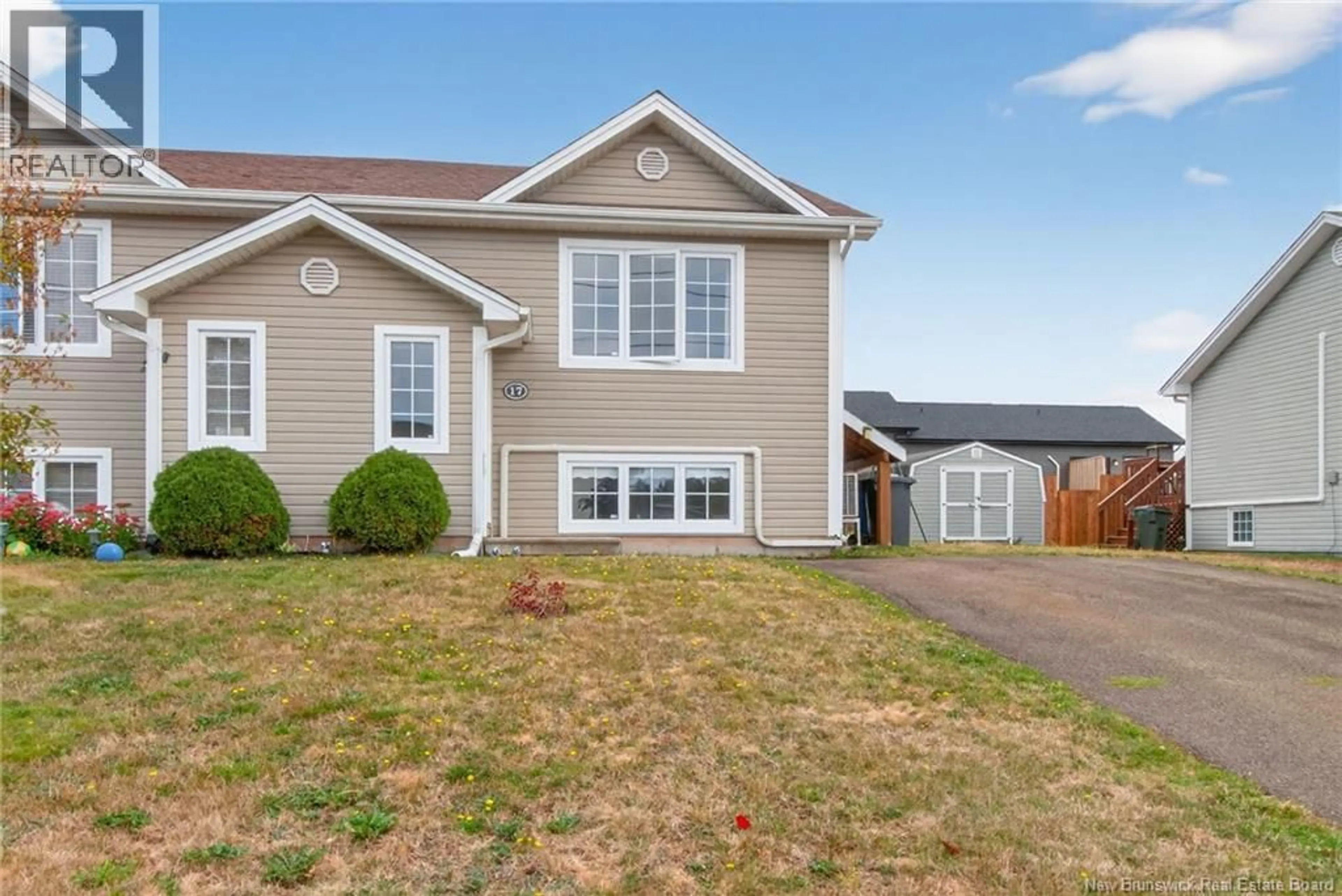 Home with vinyl exterior material, unknown for 17 DANUBE COURT, Dieppe New Brunswick E1A8G6