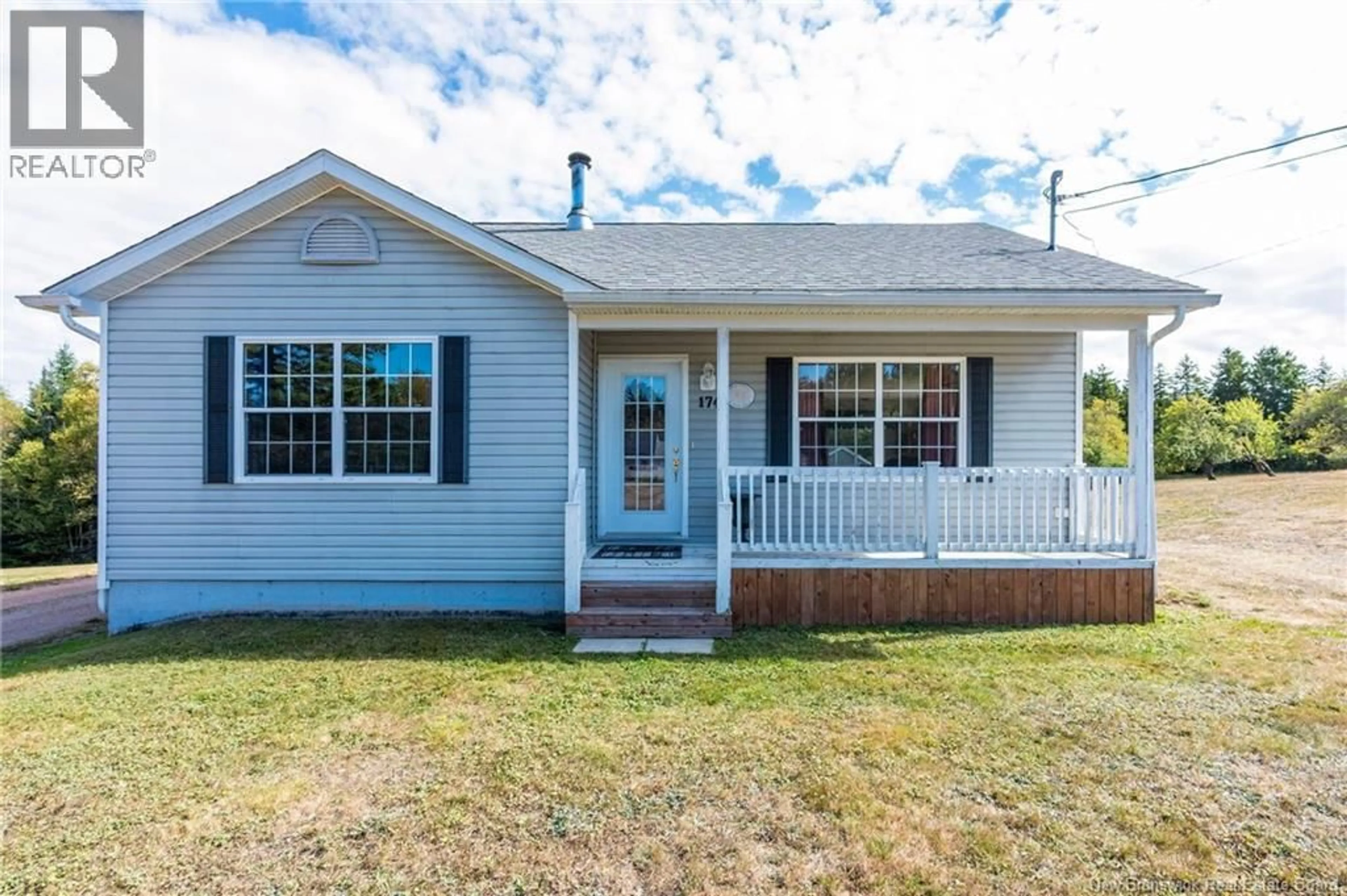 Home with vinyl exterior material, street for 174 BRITISH SETTLEMENT ROAD, British Settlement New Brunswick E4L2G3