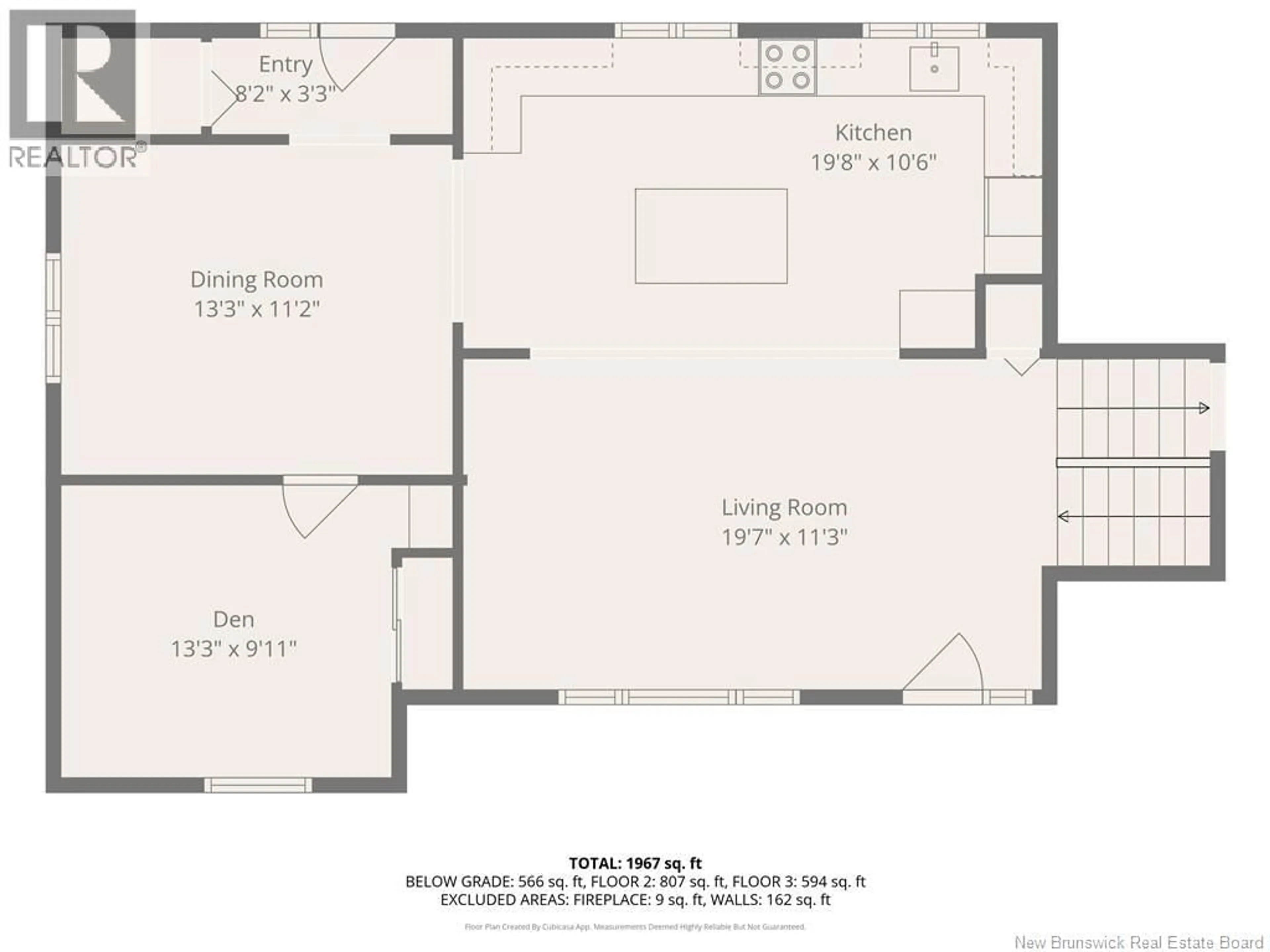 Floor plan for 29579 RTE 134, Point La Nim New Brunswick E3N6E1