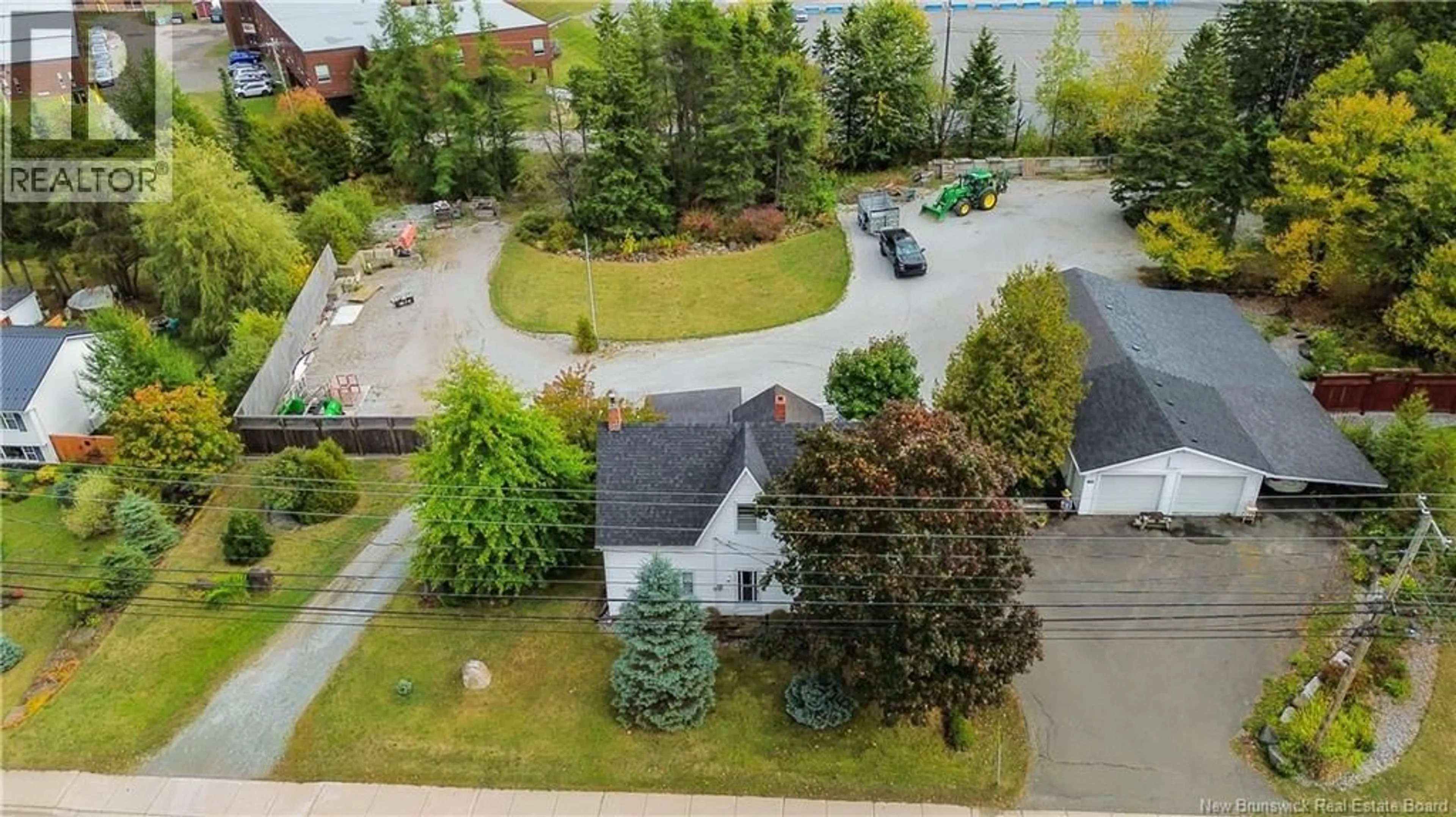 A pic from outside/outdoor area/front of a property/back of a property/a pic from drone, city buildings view from balcony for 416 HAMPTON ROAD, Quispamsis New Brunswick E2E4V5