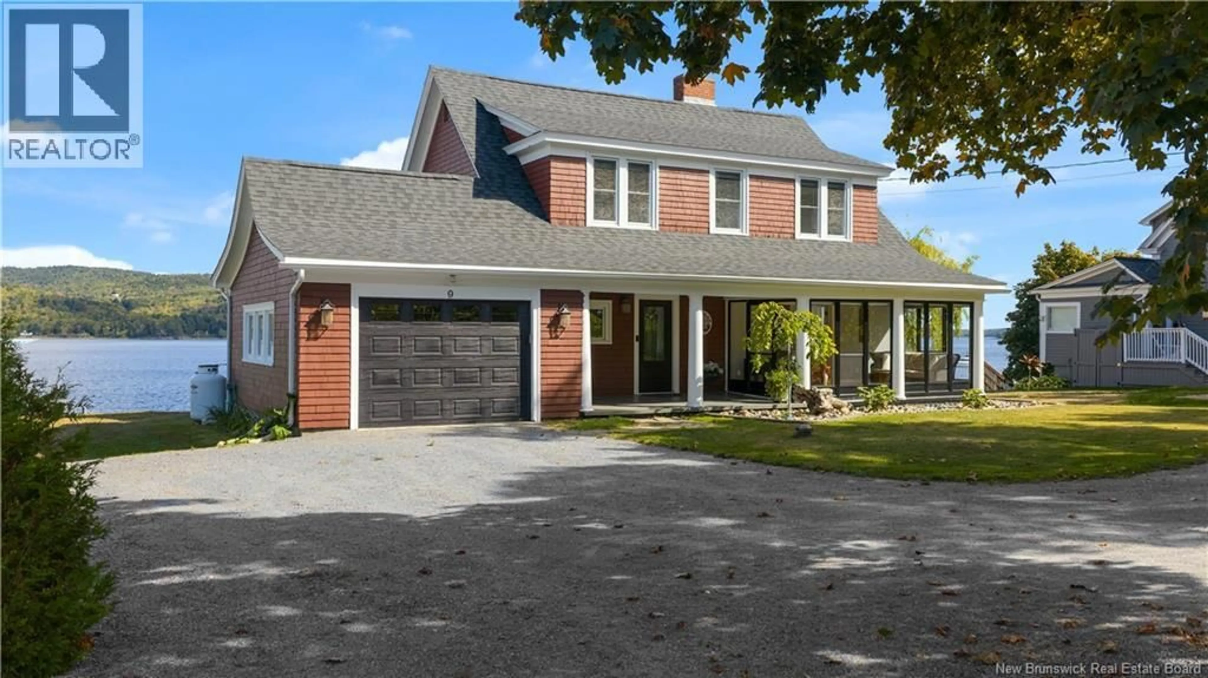 Home with brick exterior material, street for 9 DRIFTWOOD LANE, Grand Bay-Westfield New Brunswick E5K3G5
