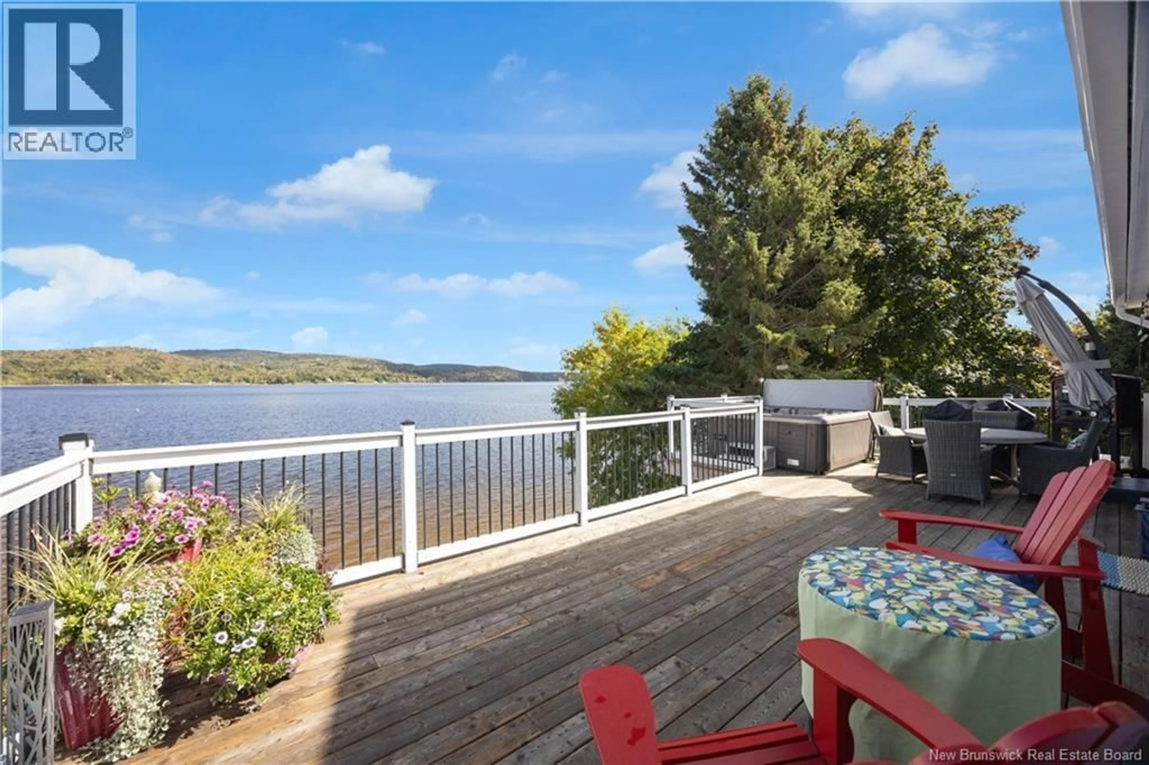 Patio, water/lake/river/ocean view for 9 DRIFTWOOD LANE, Grand Bay-Westfield New Brunswick E5K3G5