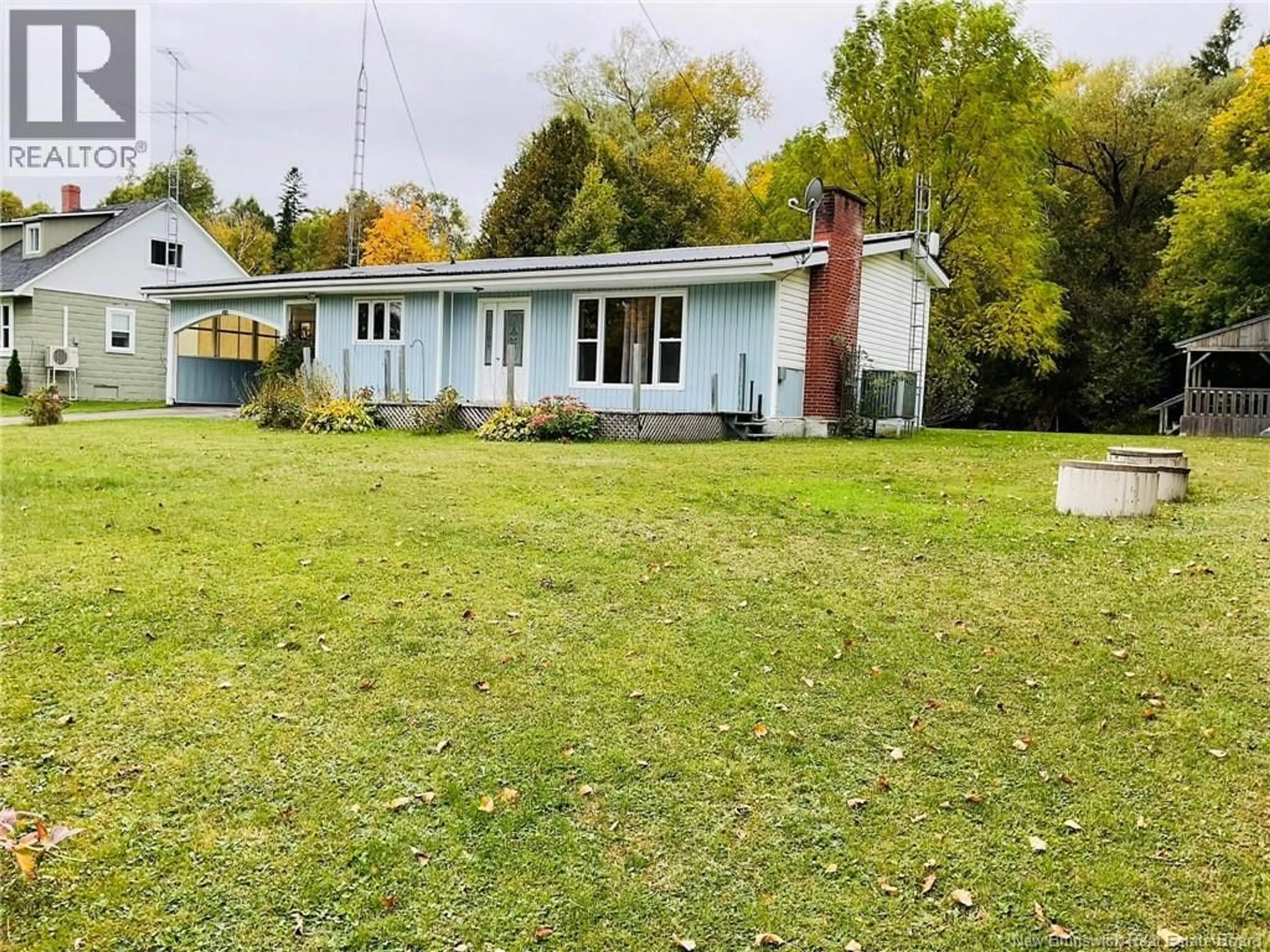 A pic from outside/outdoor area/front of a property/back of a property/a pic from drone, street for 25 PLEASANT STREET, Aroostook New Brunswick E7H3M7
