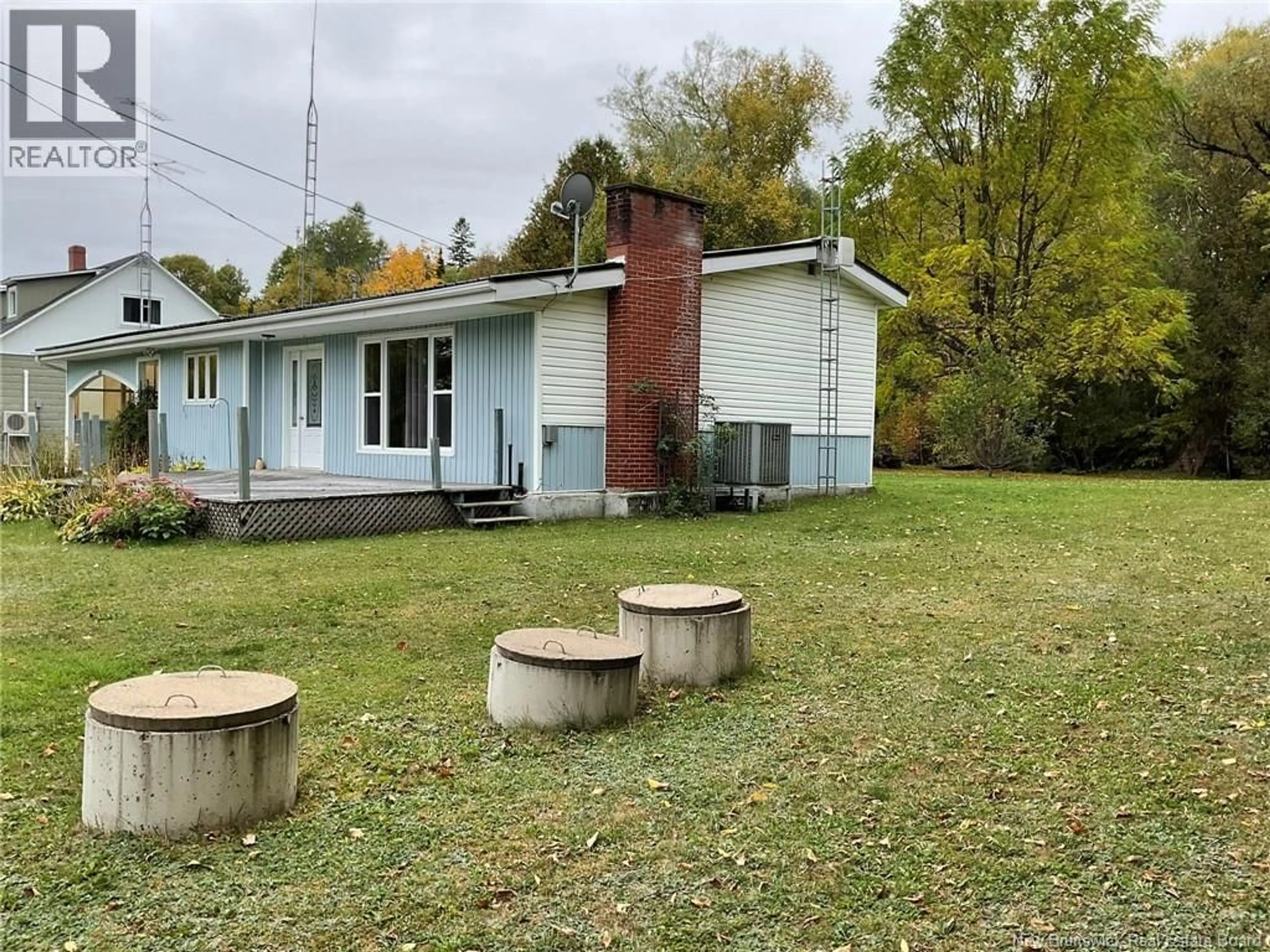 A pic from outside/outdoor area/front of a property/back of a property/a pic from drone, street for 25 PLEASANT STREET, Aroostook New Brunswick E7H3M7