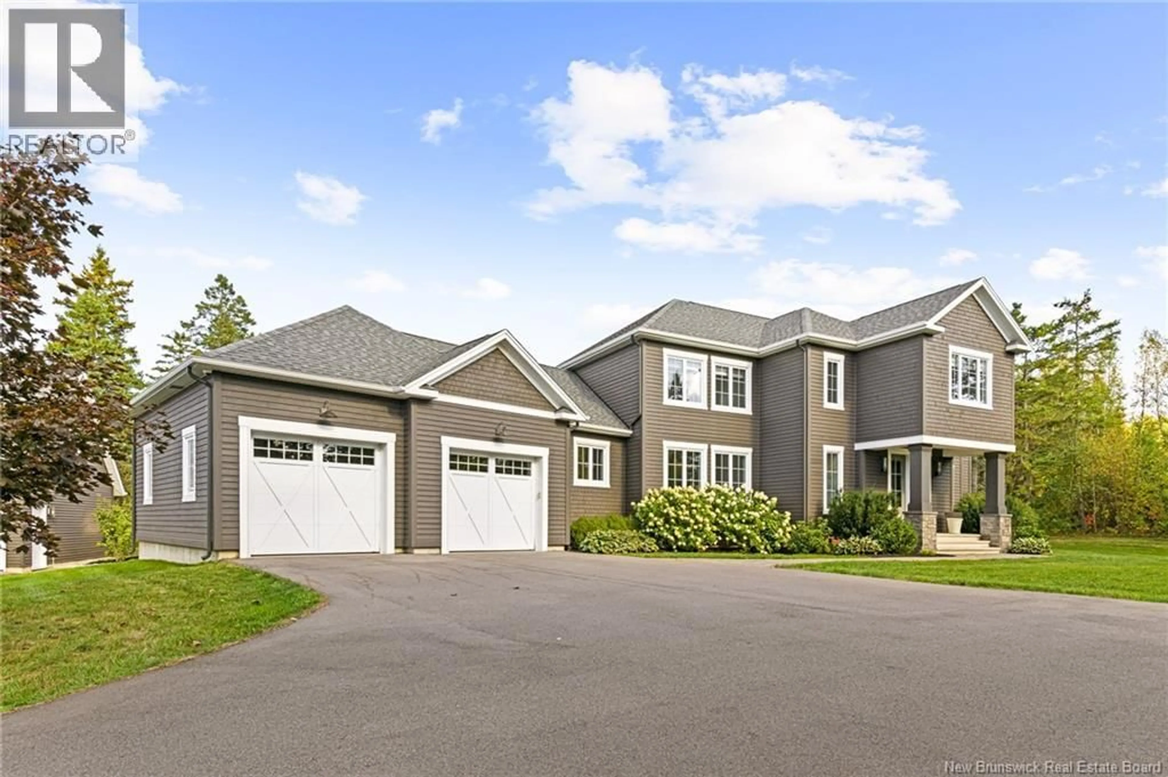 Home with vinyl exterior material, street for 30 CARTWRIGHT LANE, Lutes Mountain New Brunswick E1G0N4