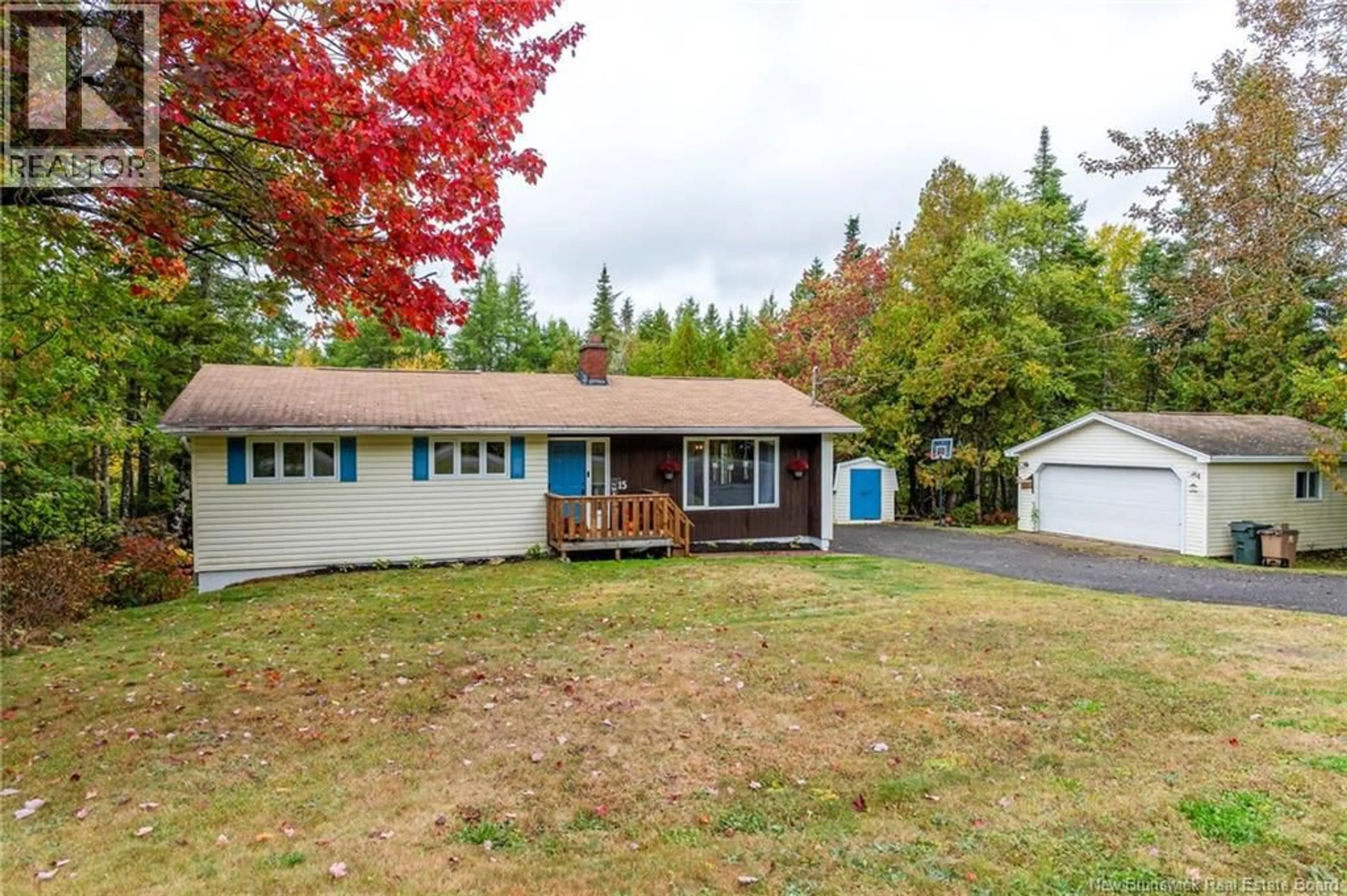 Home with vinyl exterior material, street for 15 MORRISON ROAD, Saint John New Brunswick E2N1G8