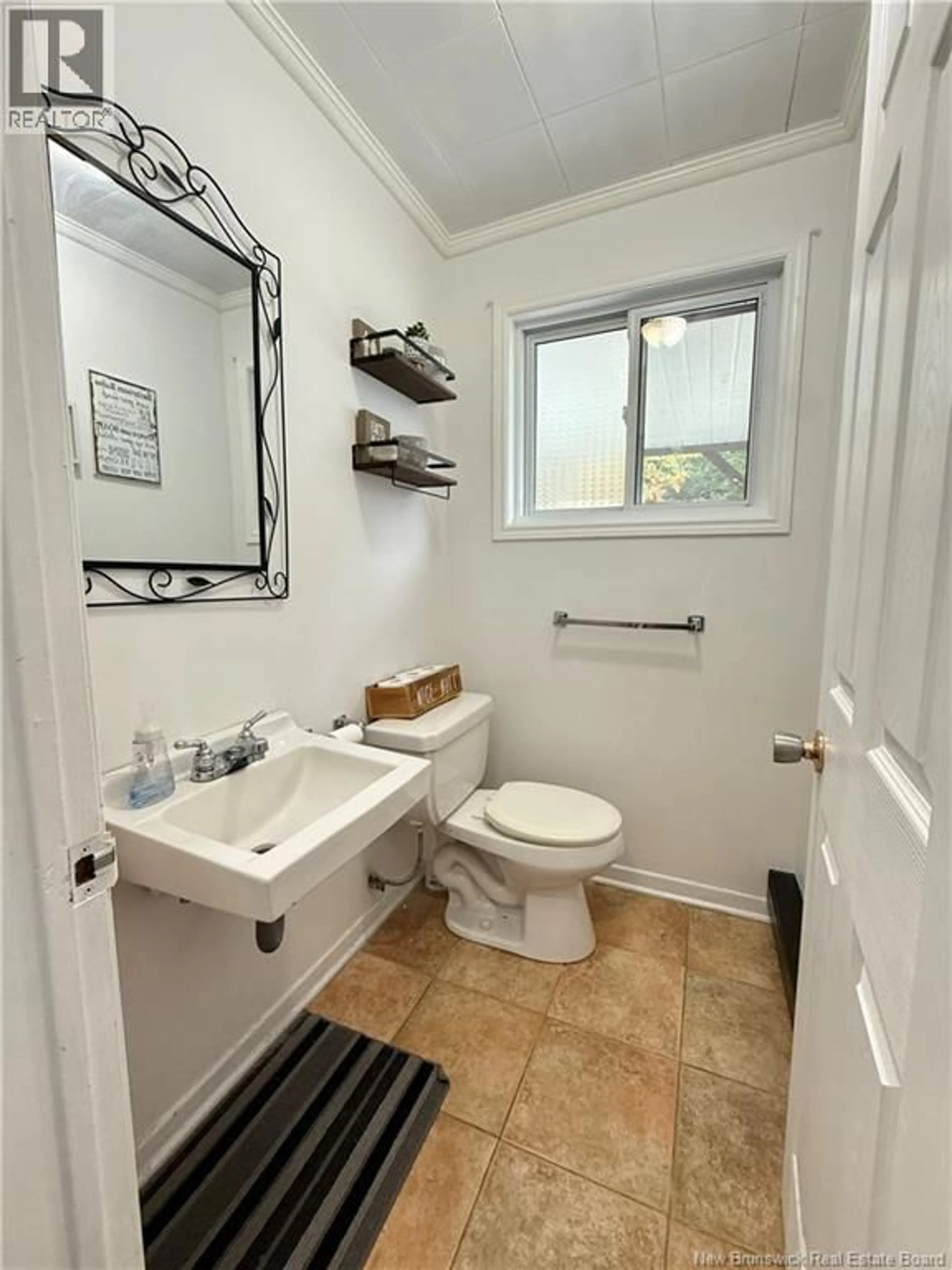 Standard bathroom, ceramic/tile floor for 612 VANIER STREET, Campbellton New Brunswick E3N1V7