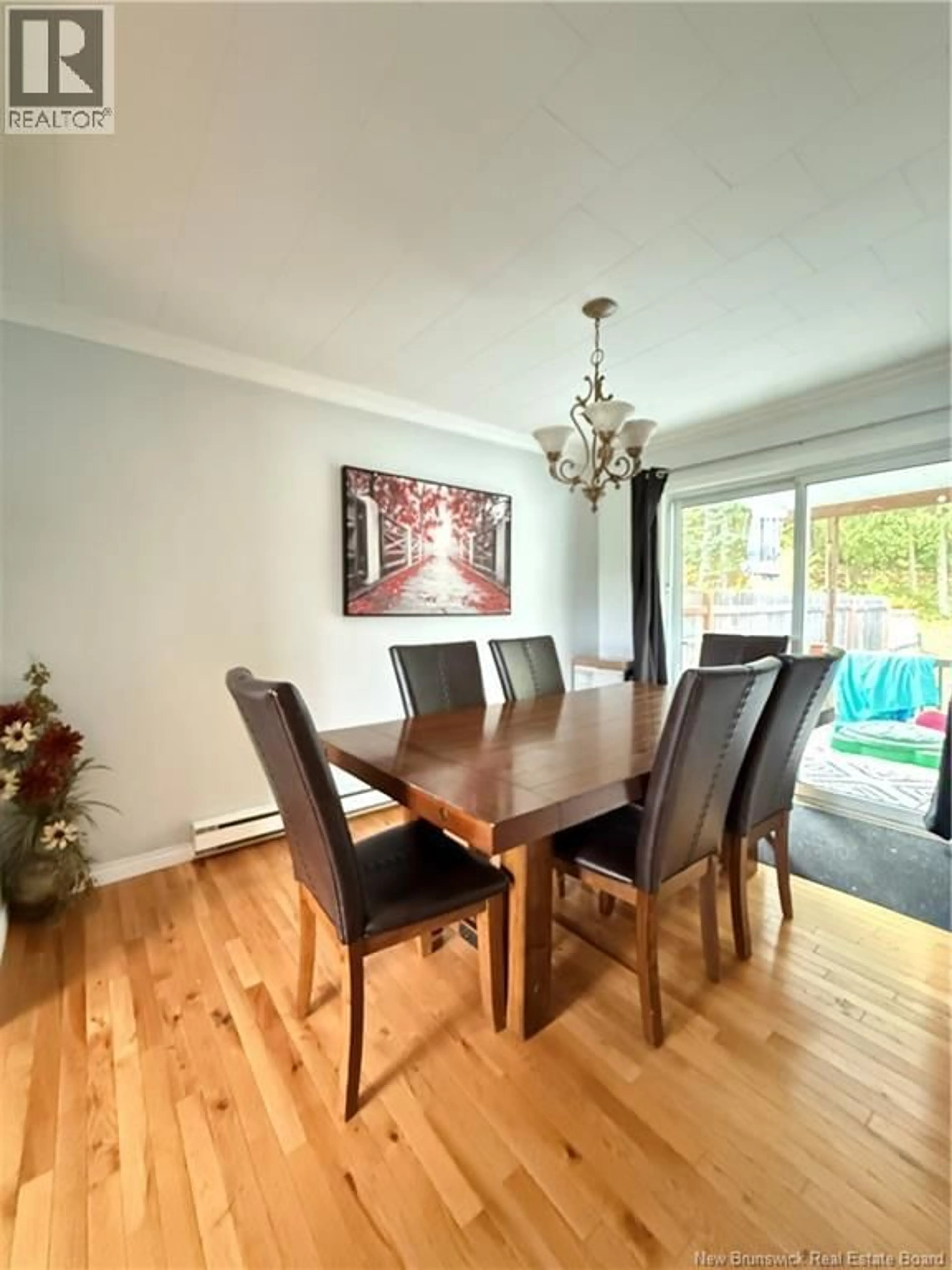 Dining room, wood/laminate floor for 612 VANIER STREET, Campbellton New Brunswick E3N1V7