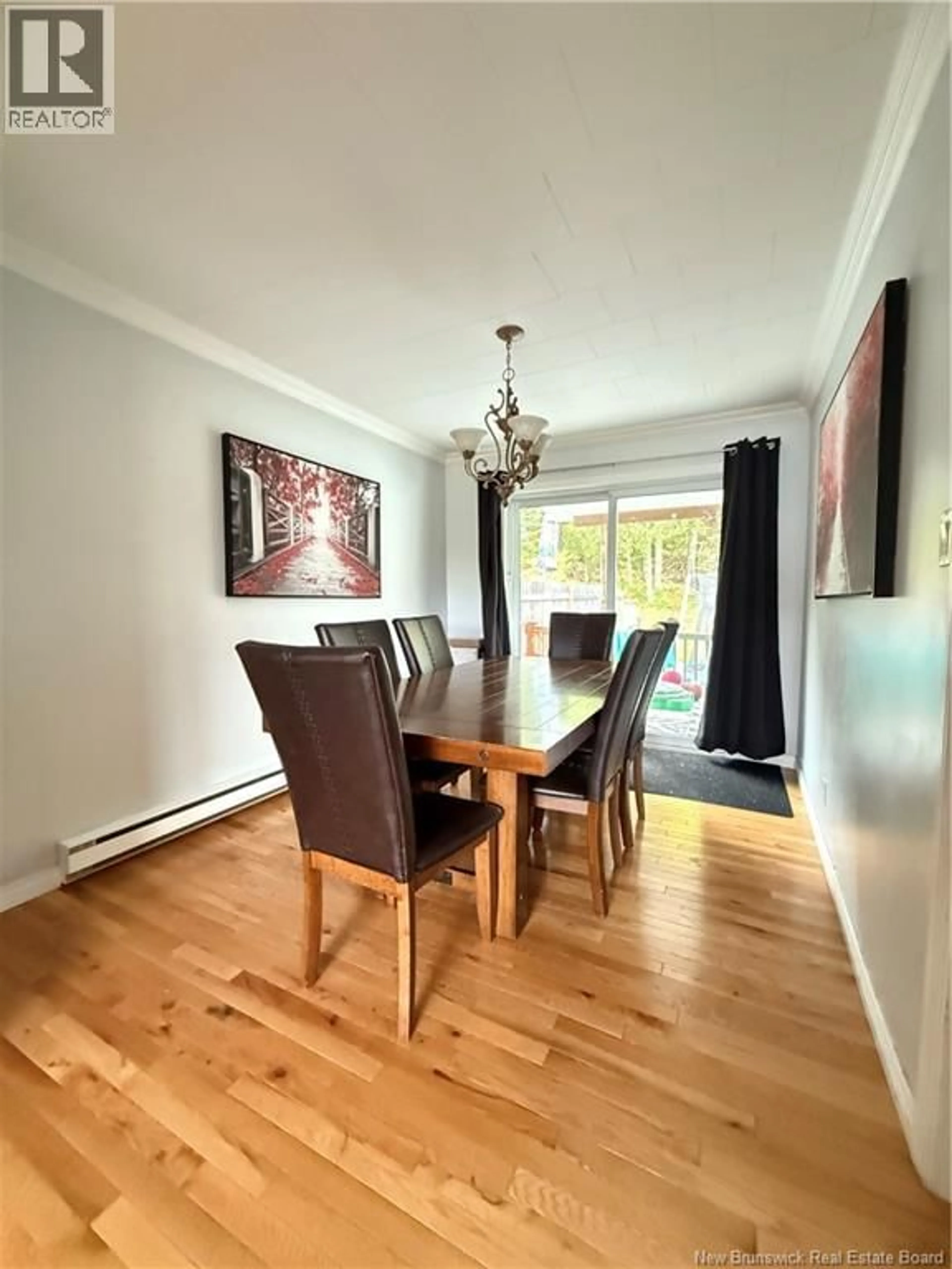 Dining room, wood/laminate floor for 612 VANIER STREET, Campbellton New Brunswick E3N1V7
