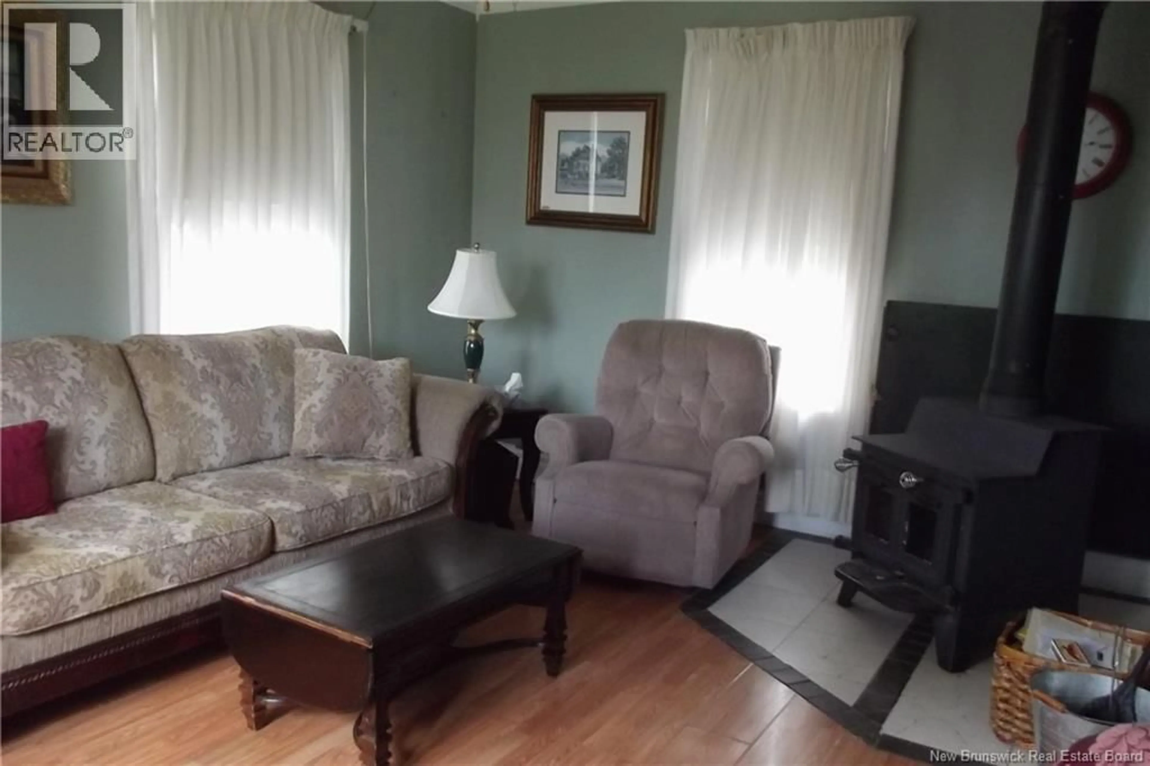 Living room with furniture, unknown for 1271 107 ROUTE, Cross Creek New Brunswick E6B1V5