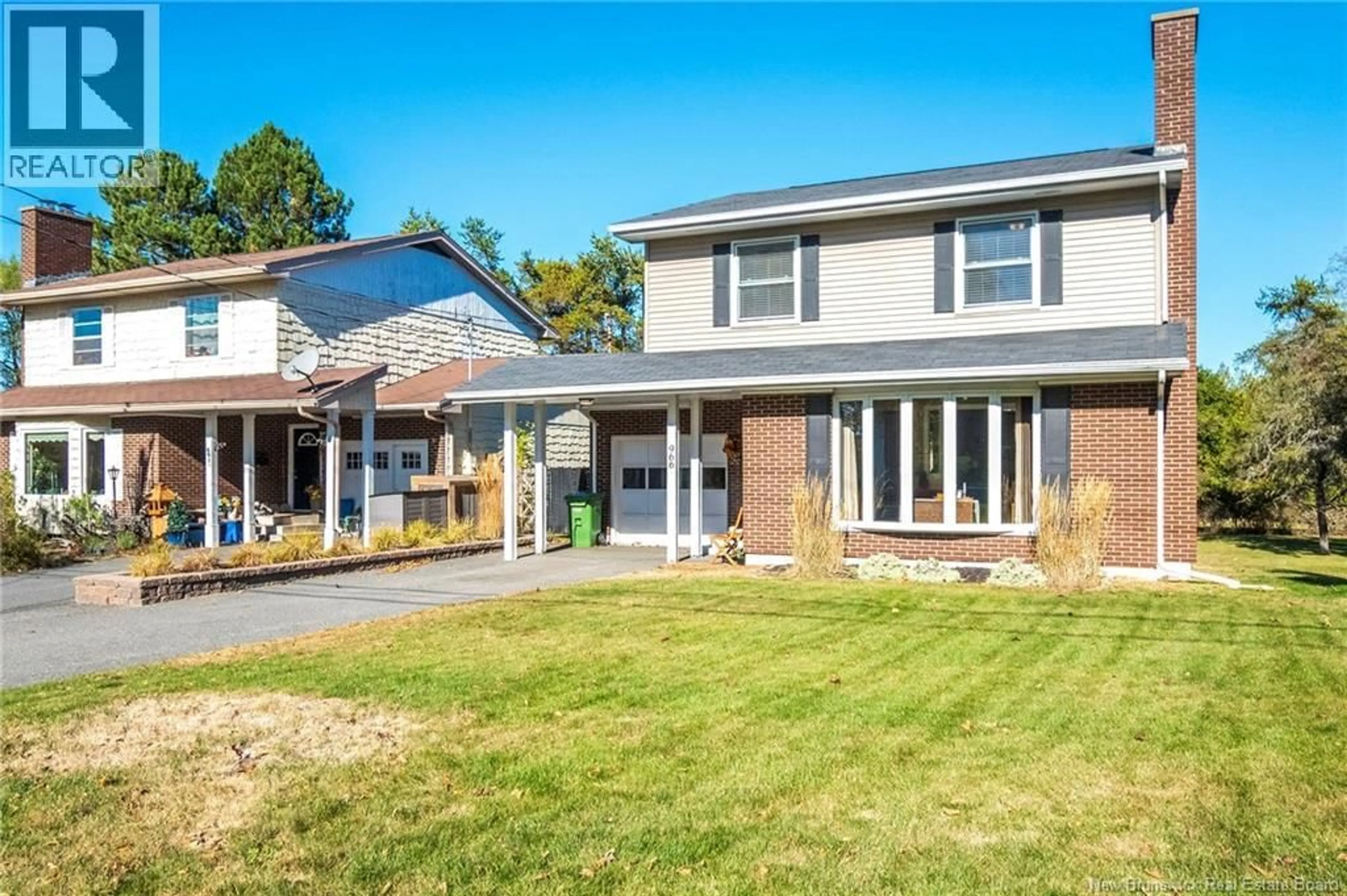 Home with brick exterior material, street for 966 MILLIDGE AVENUE, Saint John New Brunswick E2K2P4