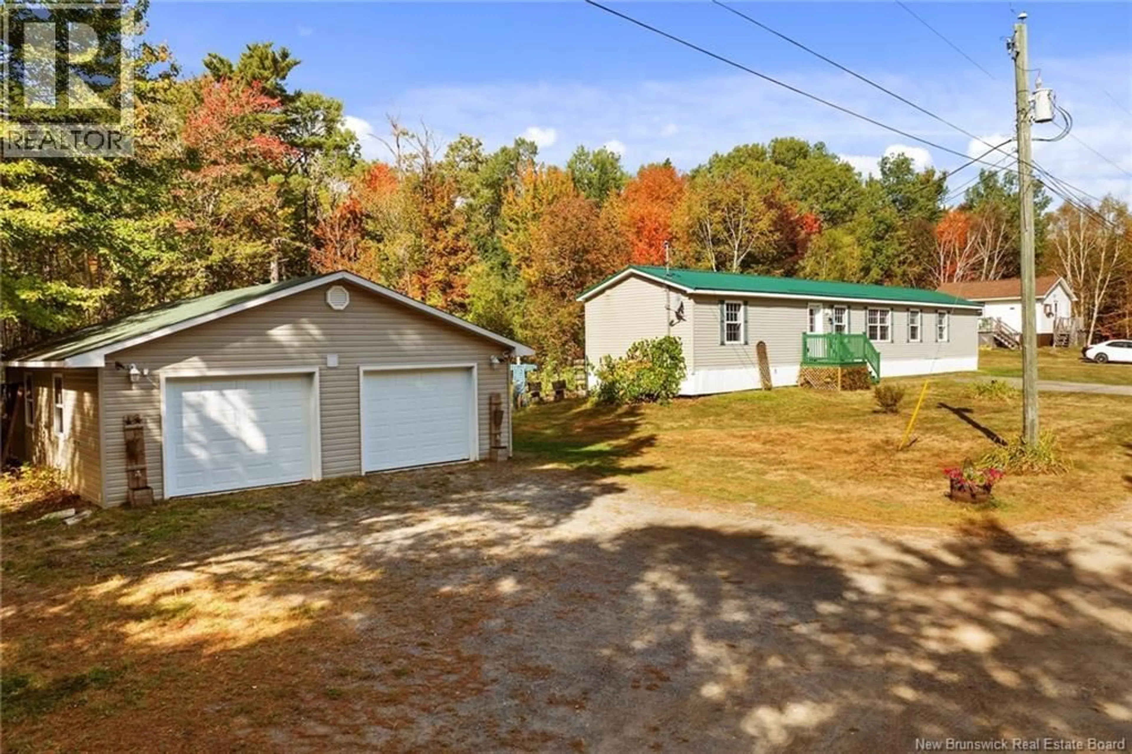 A pic from outside/outdoor area/front of a property/back of a property/a pic from drone, unknown for 18 SULLIVAN LANE, Noonan New Brunswick E3A7C4