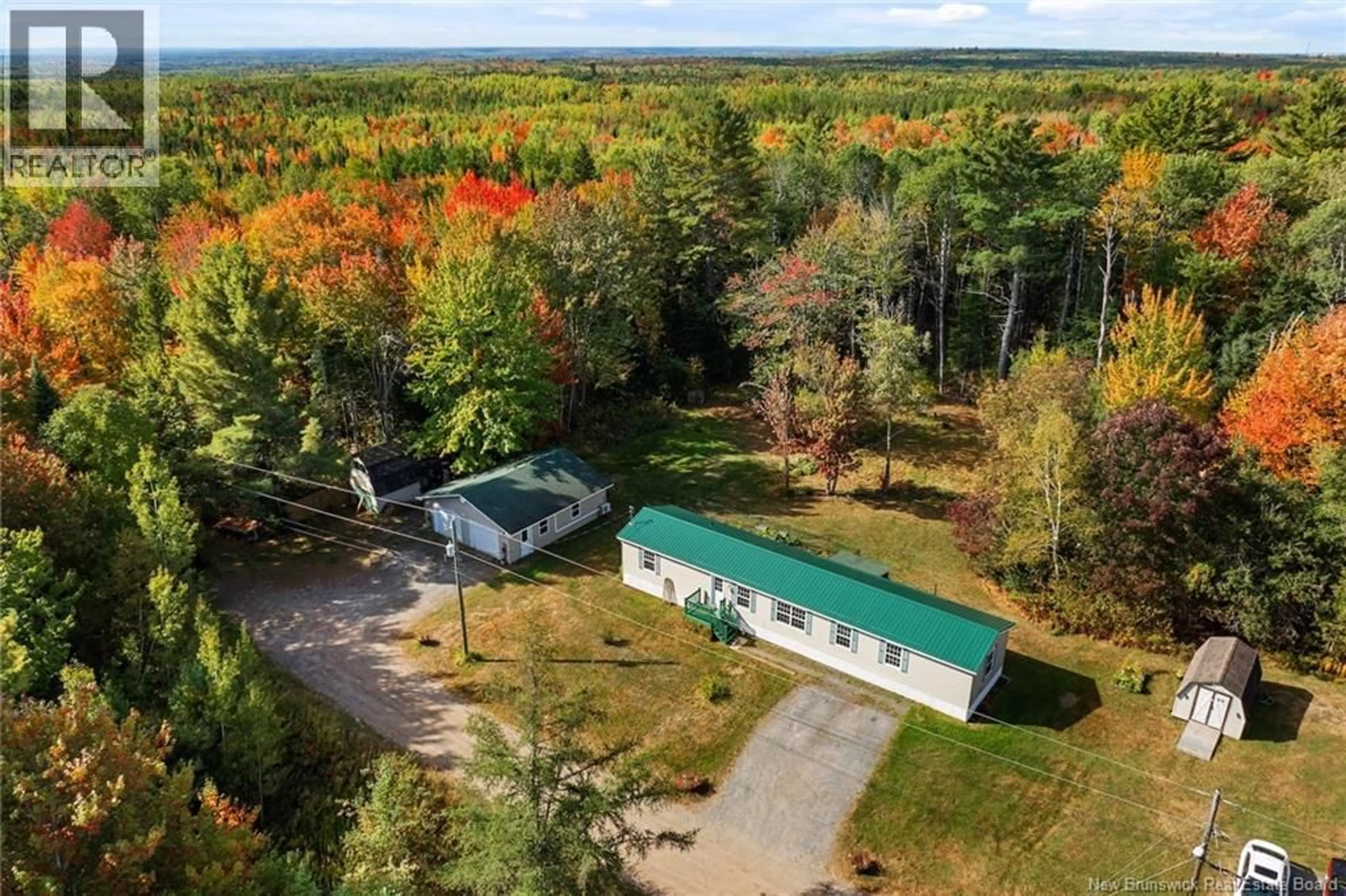 A pic from outside/outdoor area/front of a property/back of a property/a pic from drone, water/lake/river/ocean view for 18 SULLIVAN LANE, Noonan New Brunswick E3A7C4