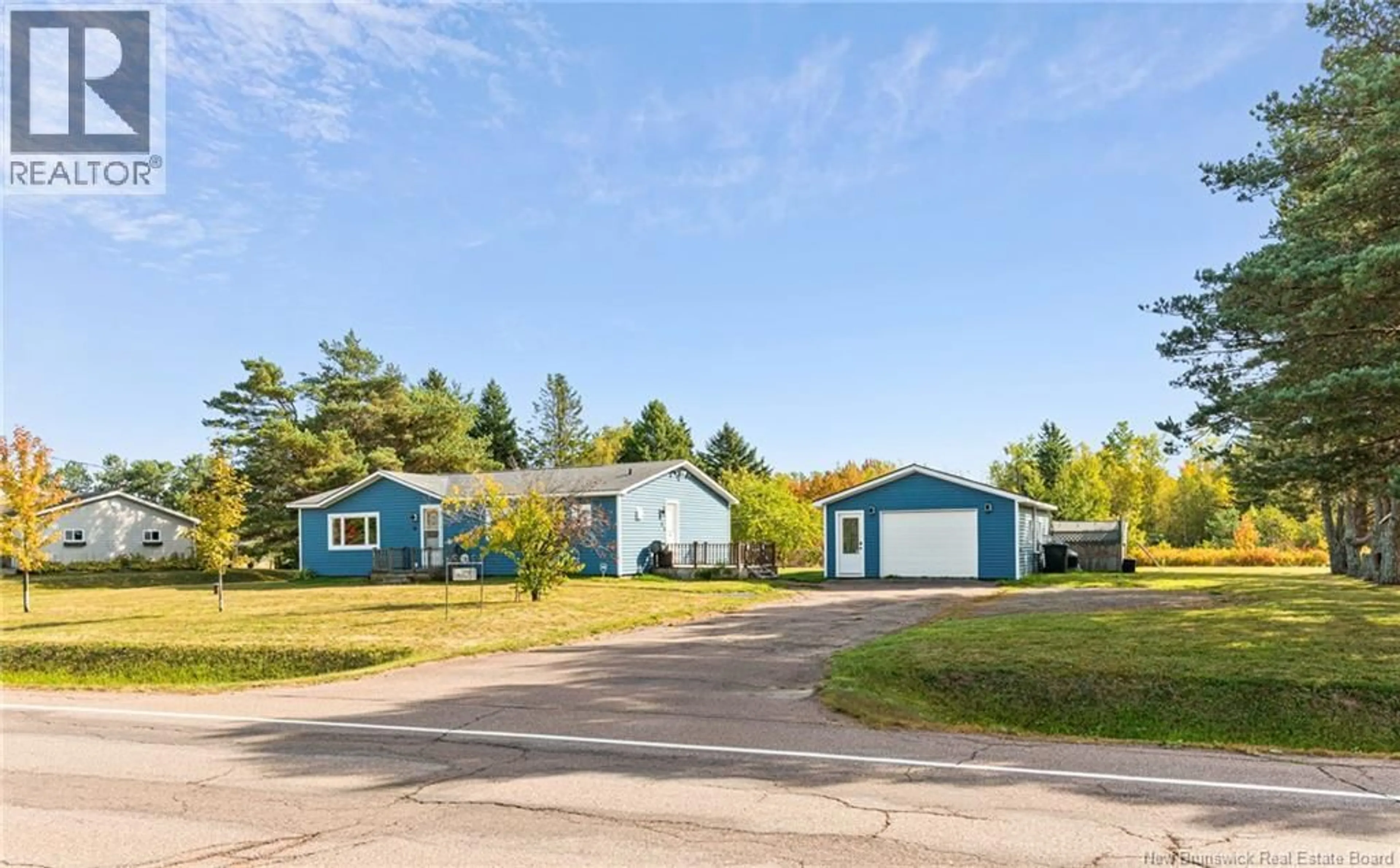 A pic from outside/outdoor area/front of a property/back of a property/a pic from drone, street for 38 ROUTE 933 HIGHWAY, Grand-Barachois New Brunswick E4P8K9